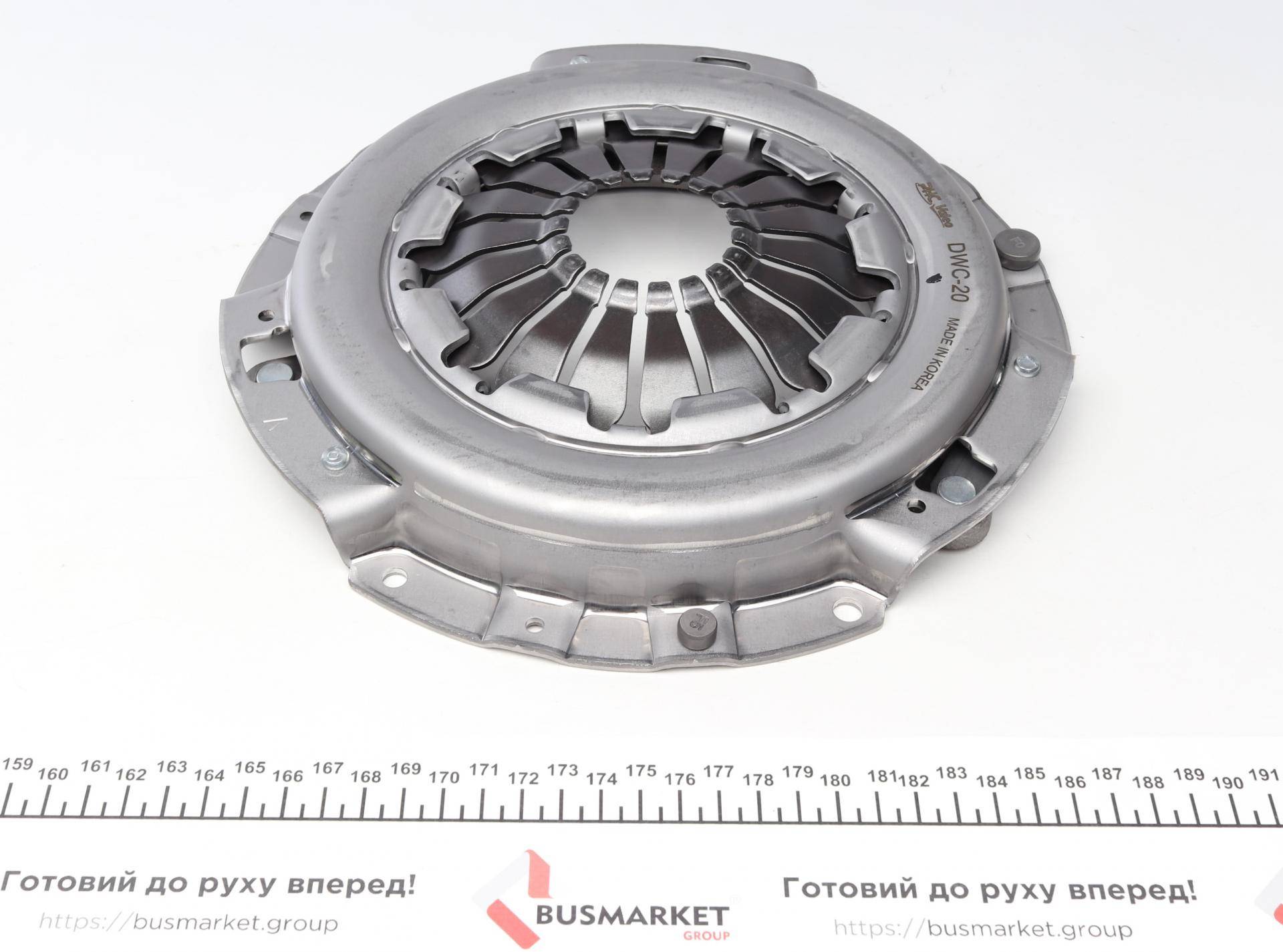 Комплект зчеплення Chevrolet Aveo/Daewoo Kalos 1.4 16V 02- (d=218mm) (+вижимний) z=24