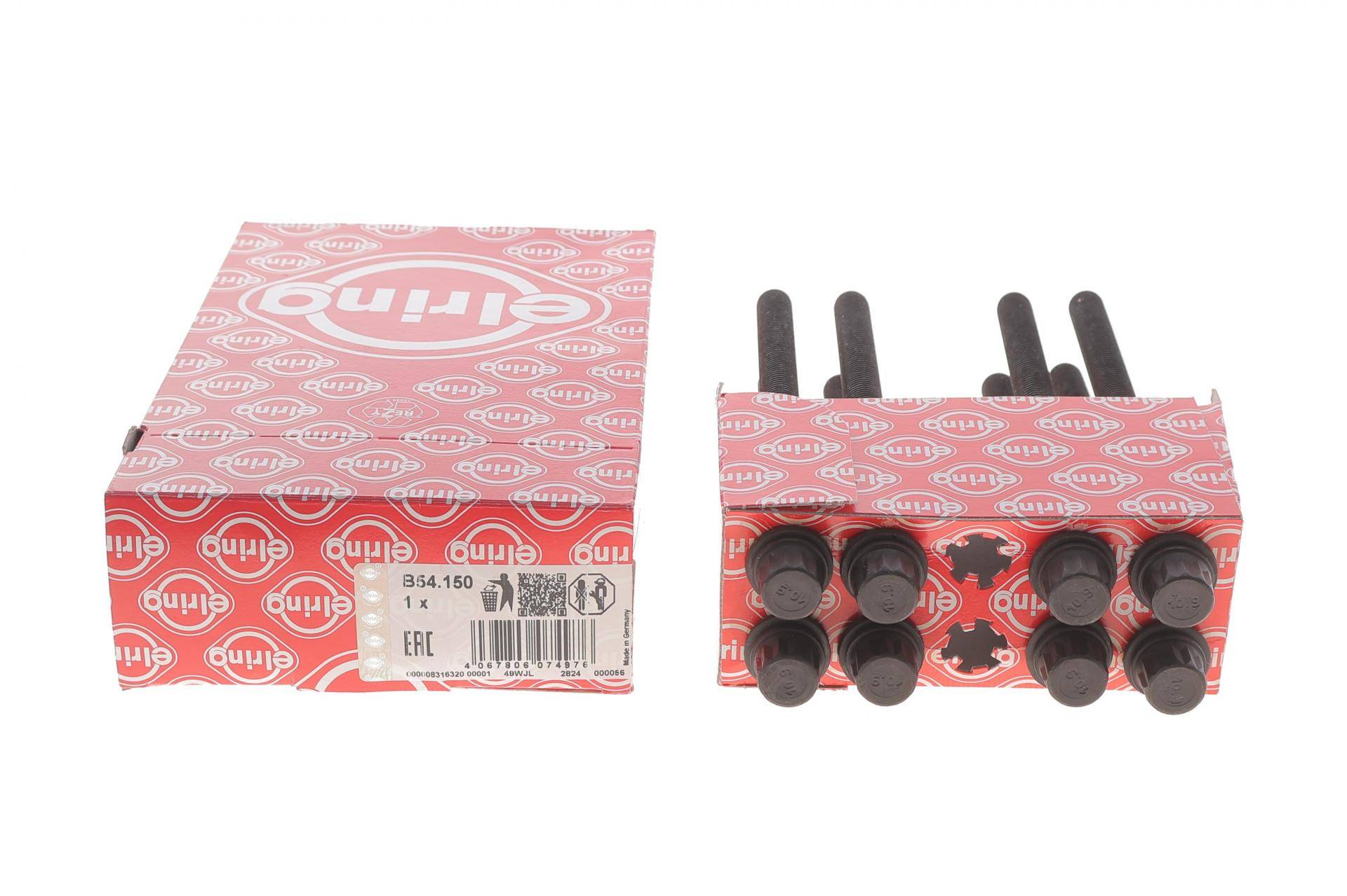 Болти головки (к-кт 8шт.) Hyundai Accent II 1.5 CRDI 02- (M12x1,5x184mm)