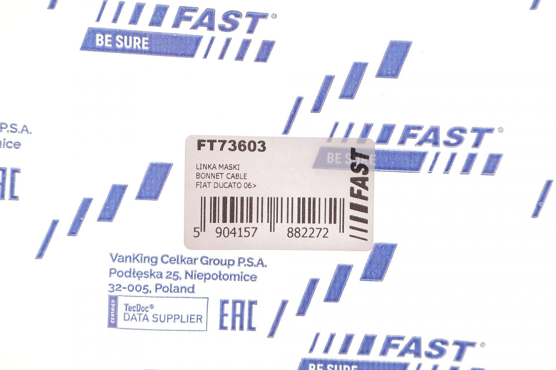 Трос капоту Citroen Jumper/Fiat Ducato/Peugeot Boxer 06-