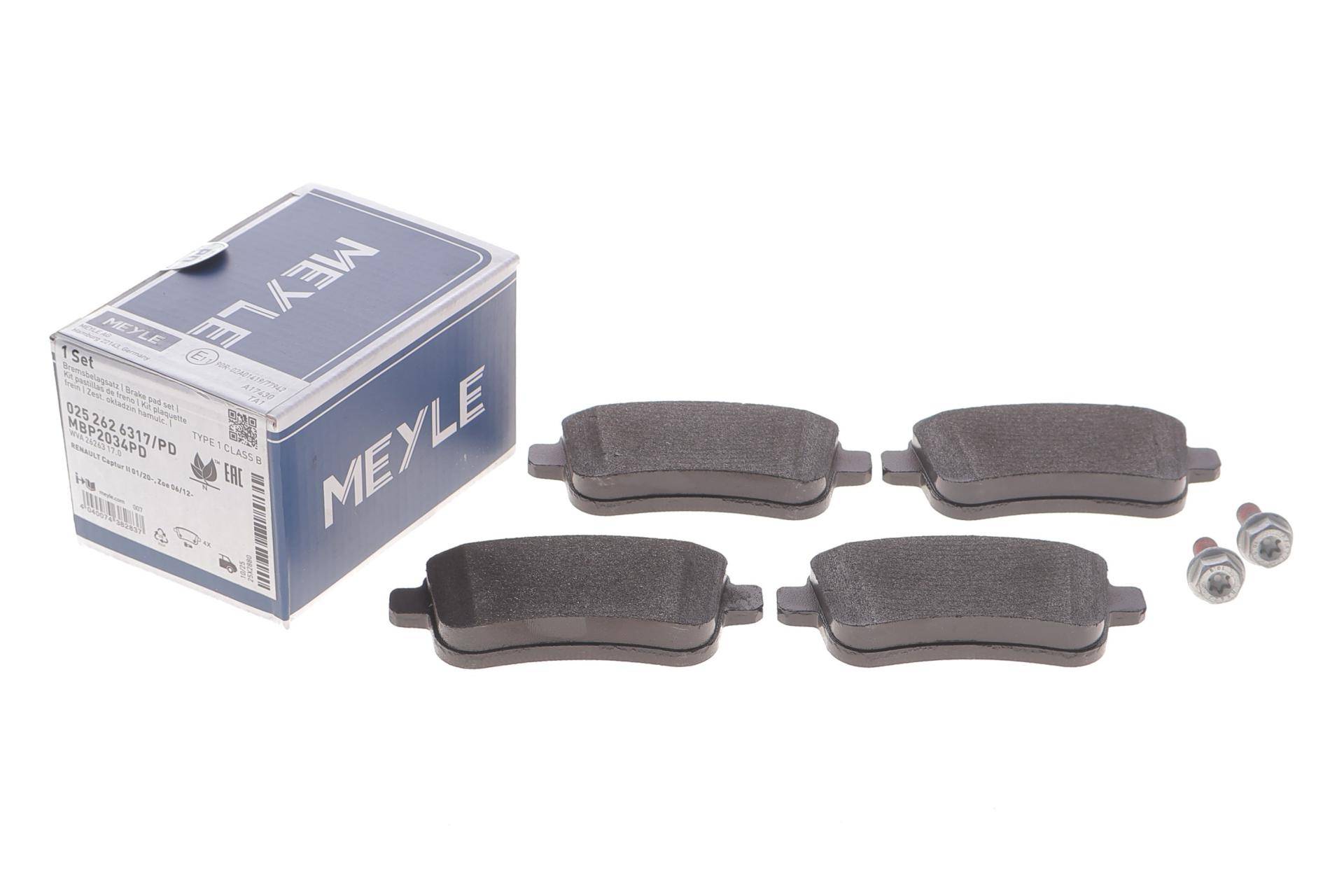 Колодки гальмівні (задні) Renault Megane III 08-/Grand Scenic III 09-/Fluence 14-