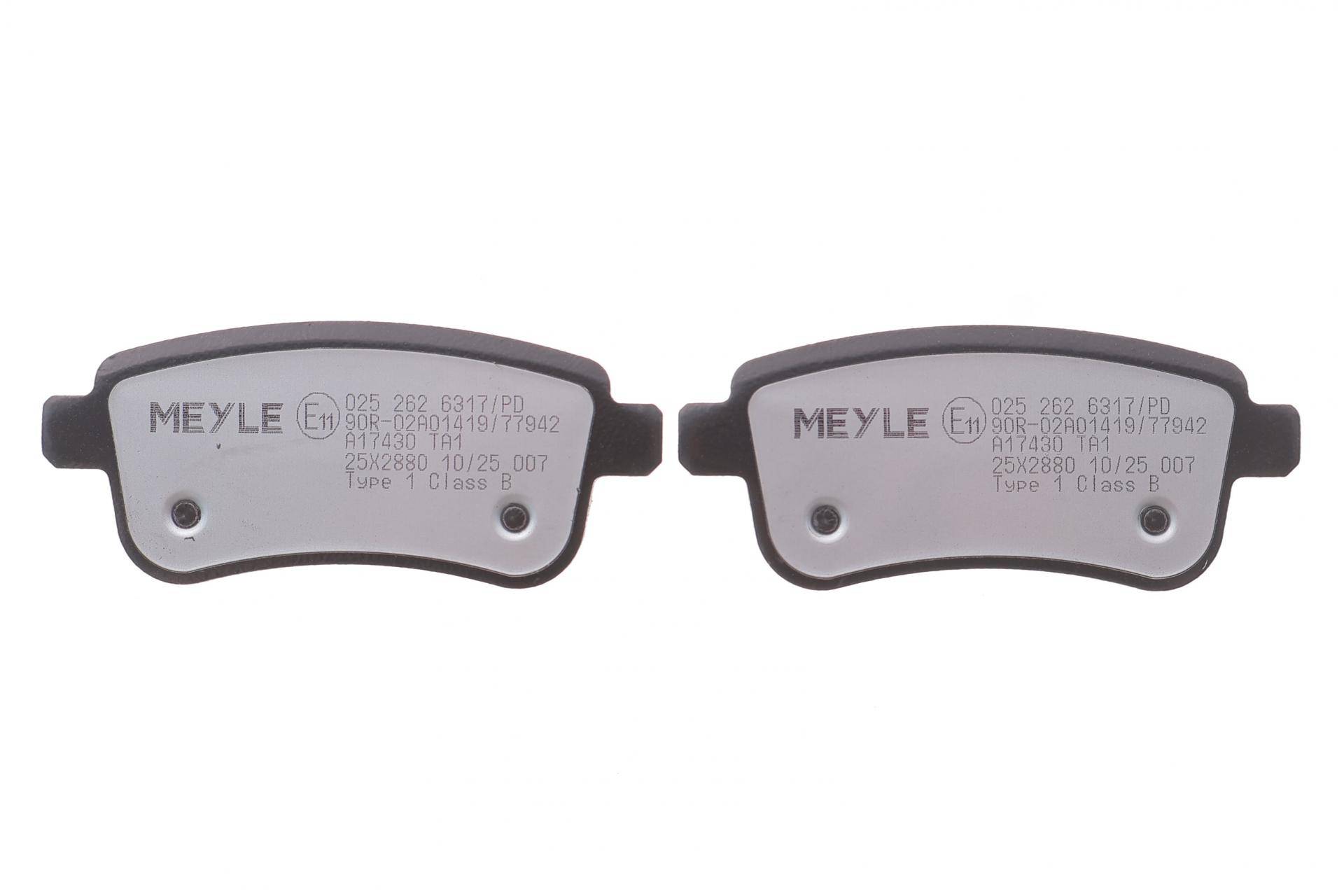 Колодки гальмівні (задні) Renault Megane III 08-/Grand Scenic III 09-/Fluence 14-