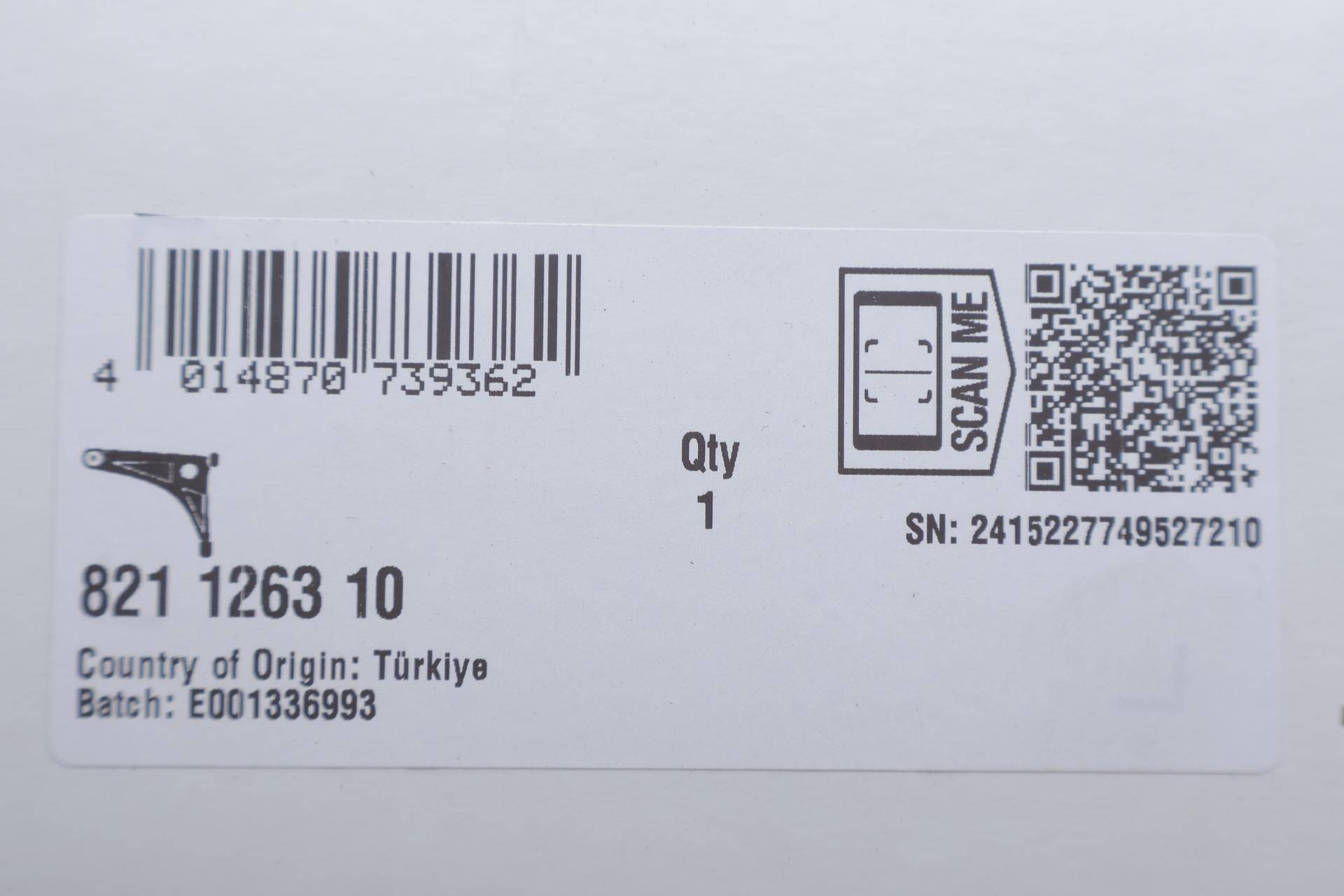 Важіль підвіски (передній/знизу) (R) Hyundai ix35/Kia Sportage 10-