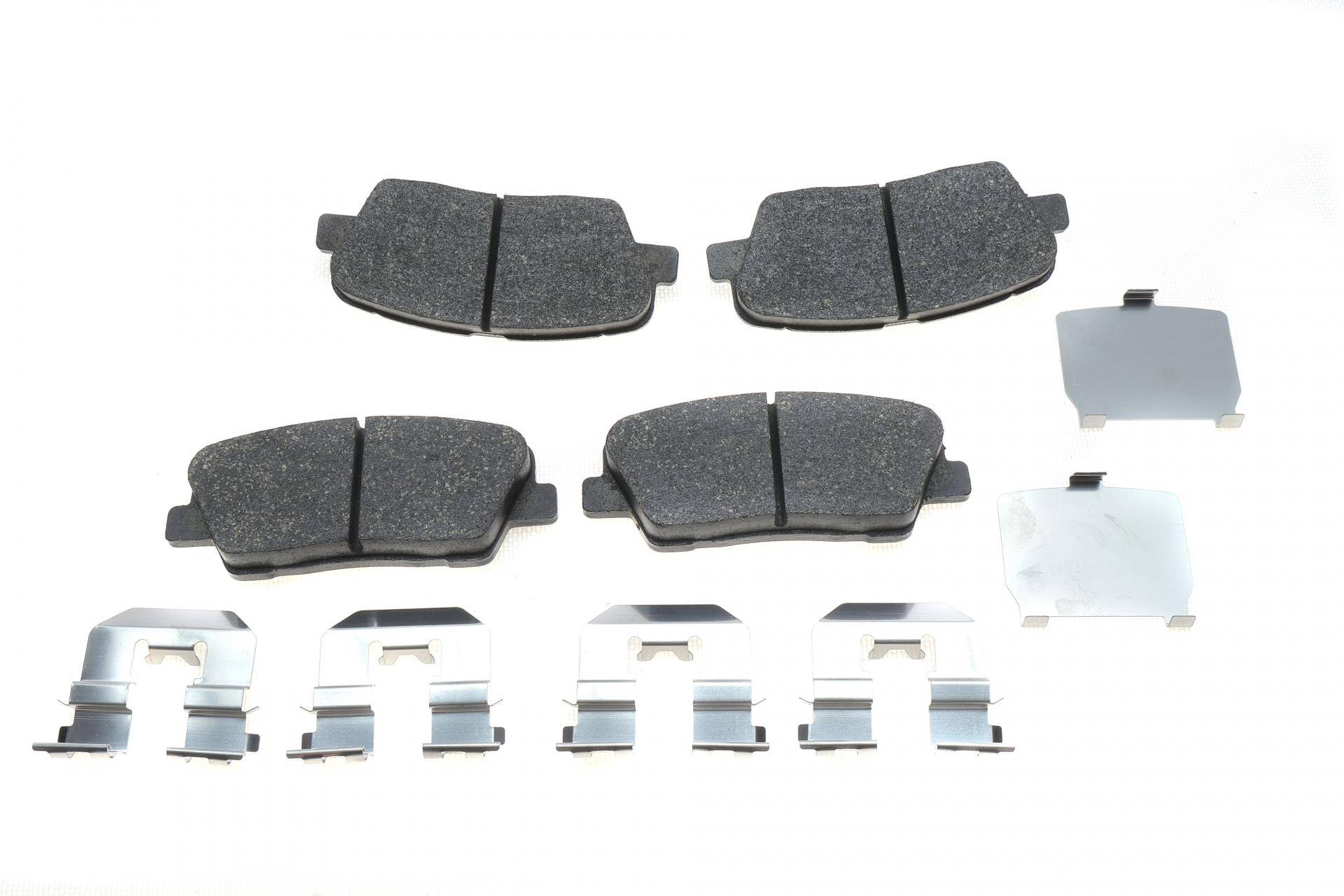 Колодки гальмівні (задні) Hyundai Santa Fe II 06-/Kia Sorento II 09- (Akebono)