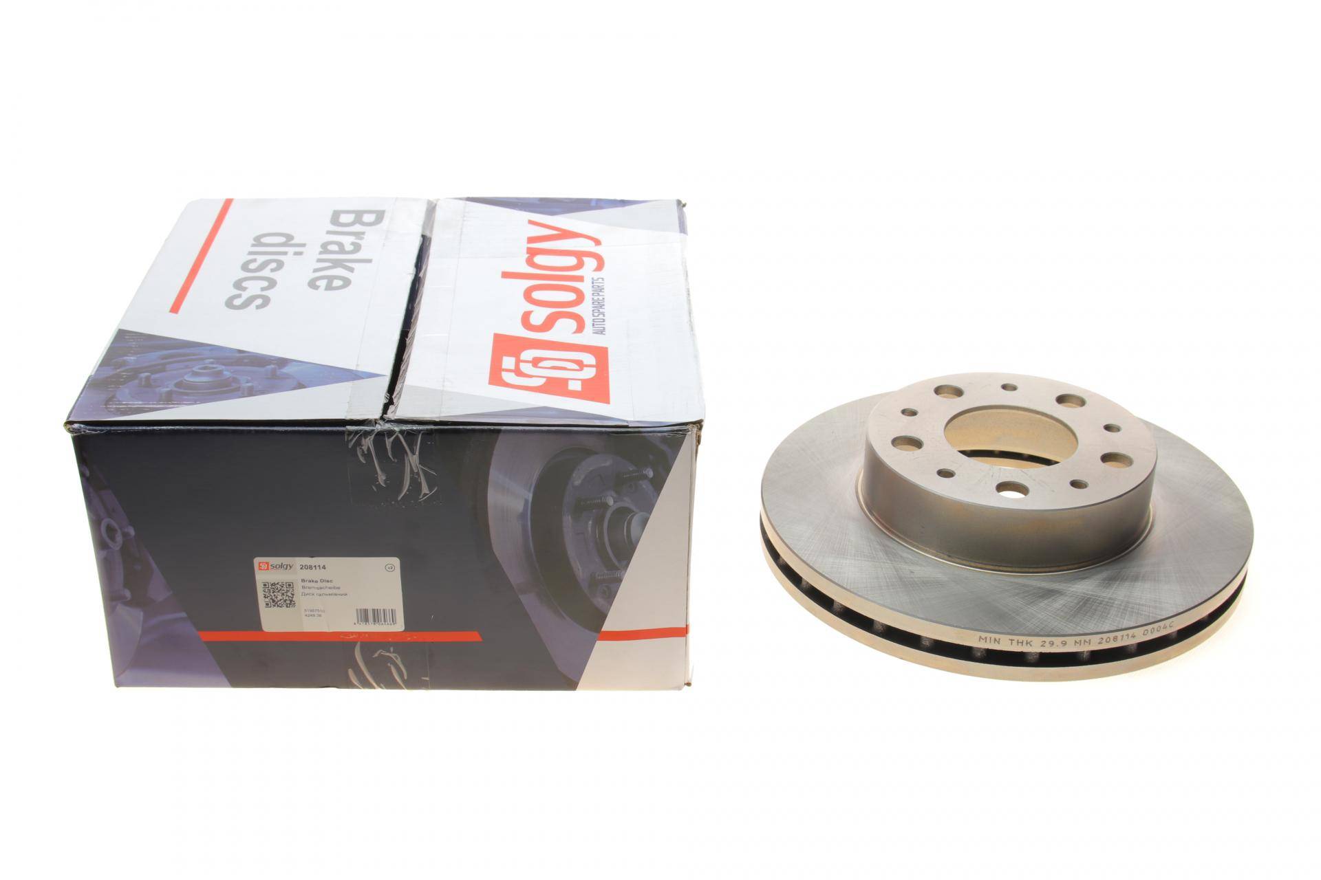 Диск гальмівний (передній) Fiat Ducato/Peugeot Boxer/Citroen Jumper 06- (300x32)