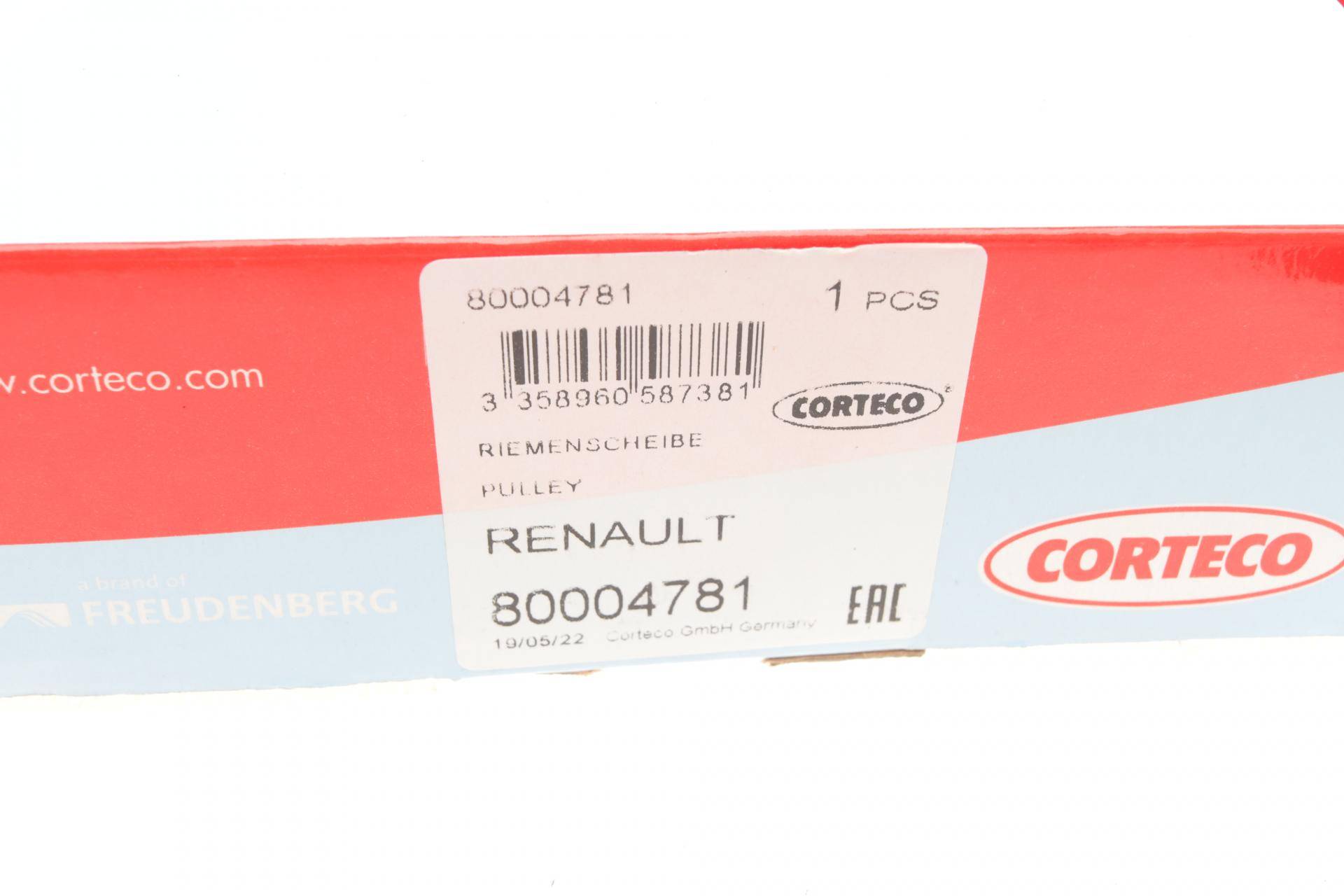 Шків колінвалу Renault Megane/Kangoo 1.6 16V 97-