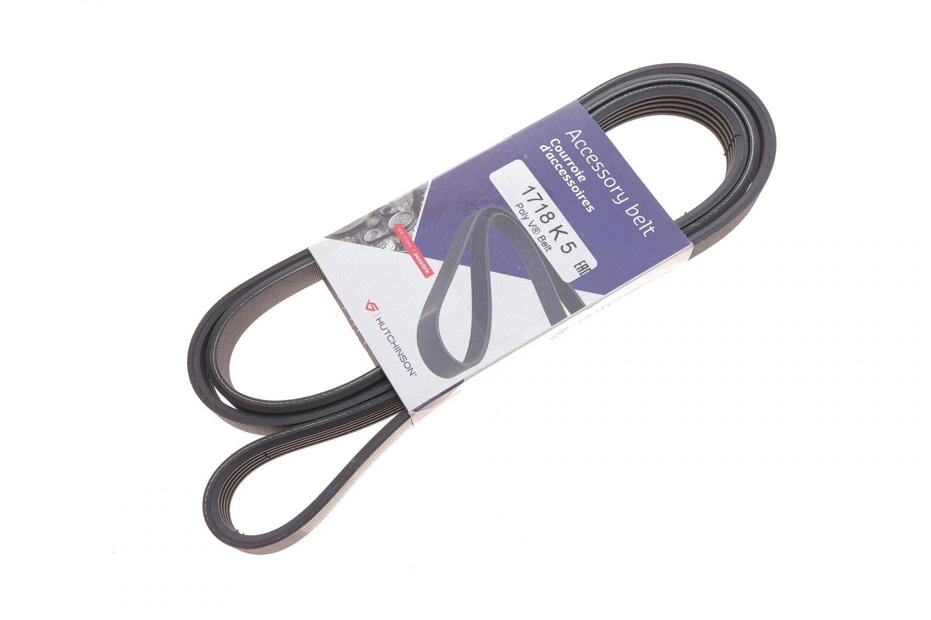 Ремінь генератора MB A-class (W168) 01-04/Vaneo 1.7CDI 02-05 (5PK1718)