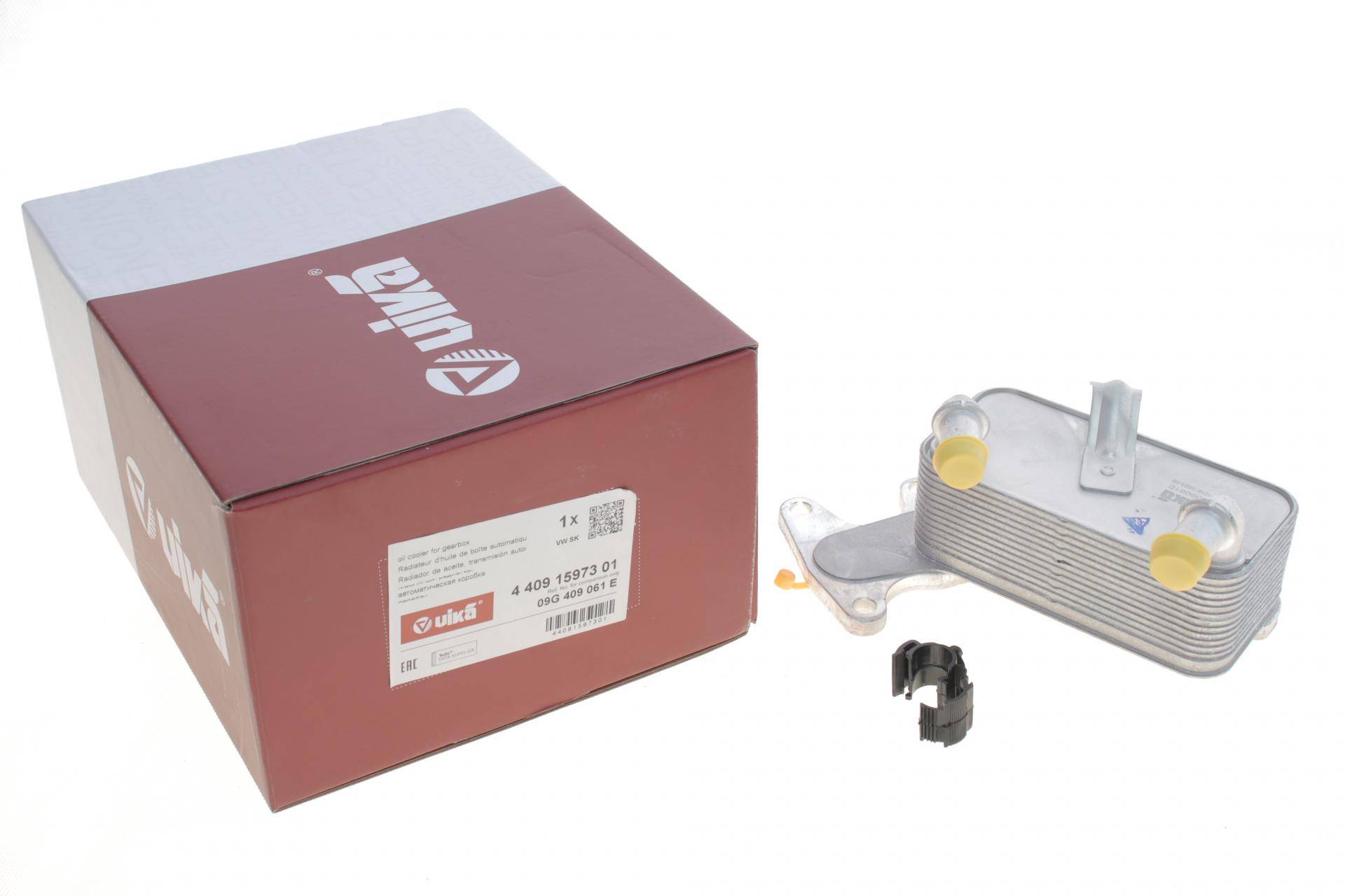 Радіатор масляний Skoda Fabia/Rapid/VW Golf VII 14- (теплообмінник)