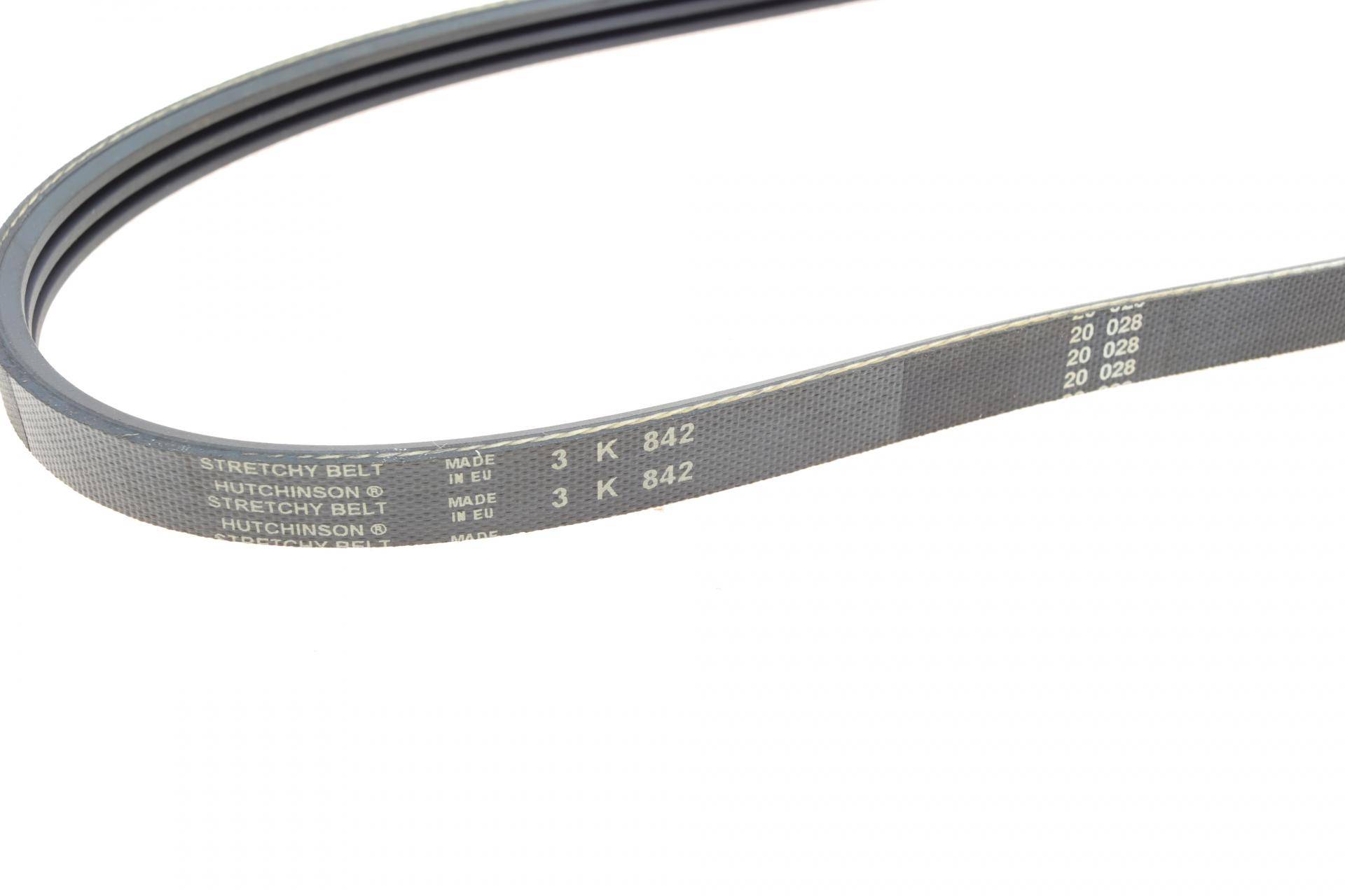 Ремінь генератора Mitsubishi Outlander 2.2 DI-D 12-/Lancer 1.8DI-D 10- (3PK842)