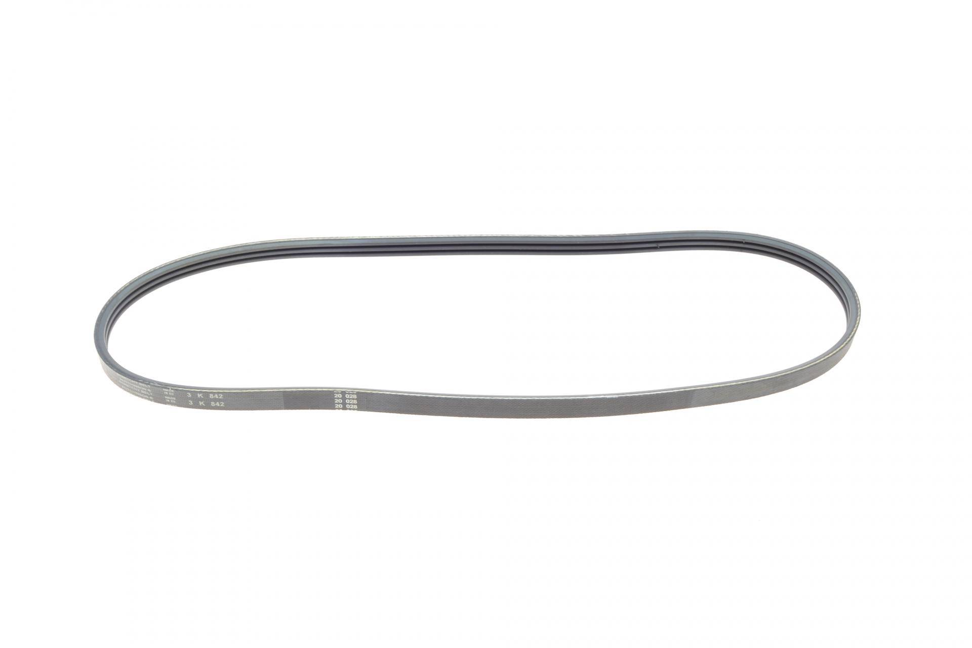 Ремінь генератора Mitsubishi Outlander 2.2 DI-D 12-/Lancer 1.8DI-D 10- (3PK842)