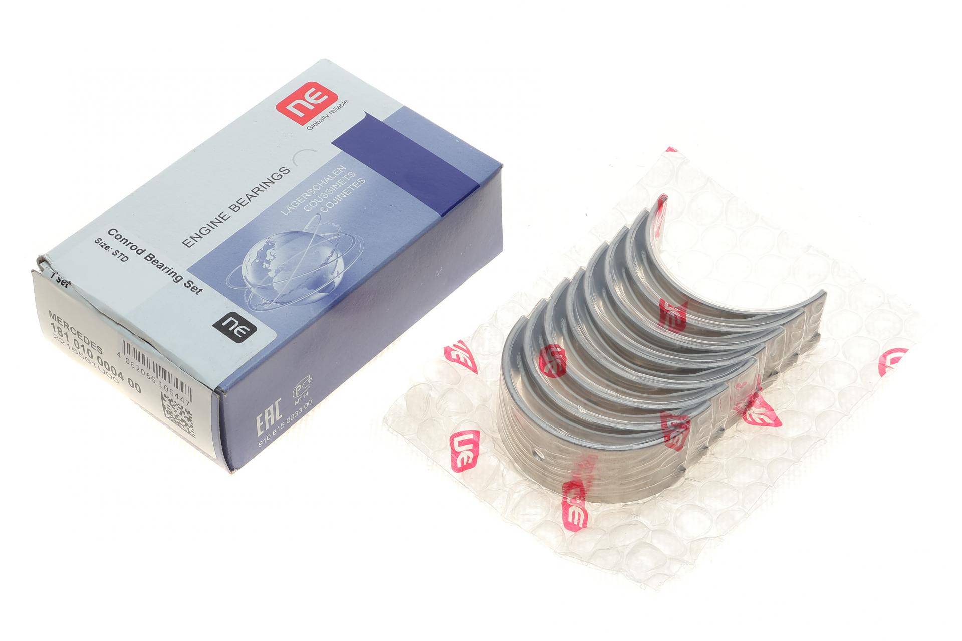 Вкладиші шатунні MB OM601 (STD) = 6110500000