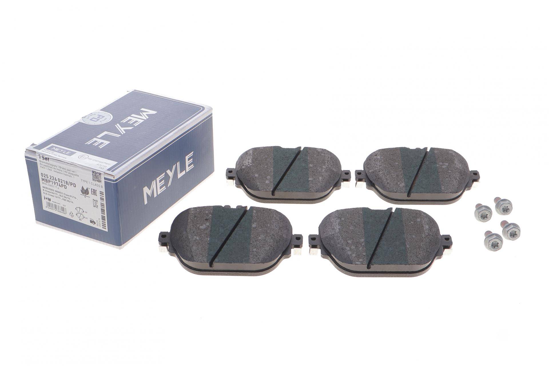 Колодки гальмівні (задні) MB E-class (W213/S213/A238) 16-/GLC-class (X253/C253) 17-