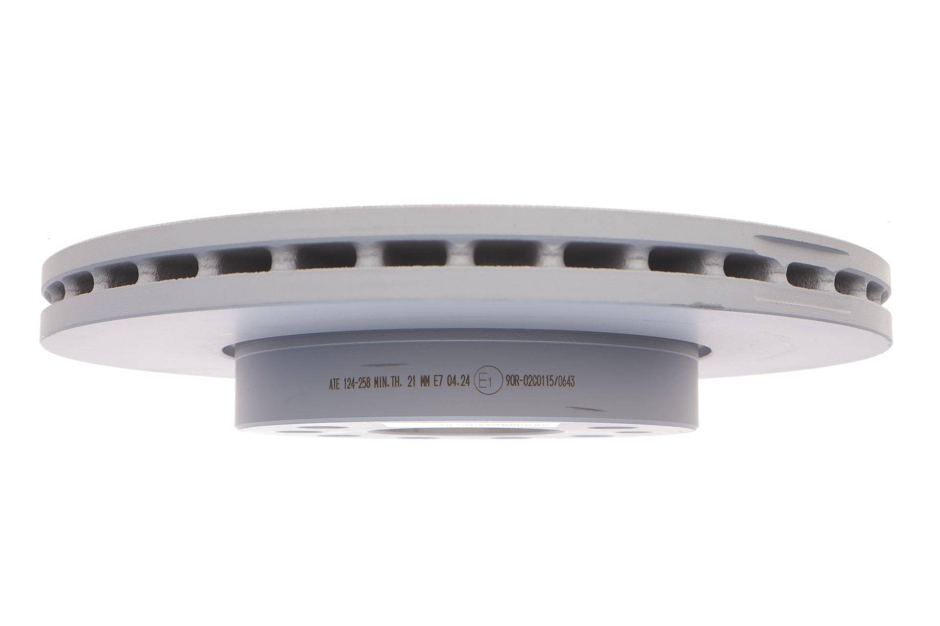 Диск гальмівний (передній) VW Golf VII 12-/Audi A3 12- (276x24) (з покриттям) (вентильований)