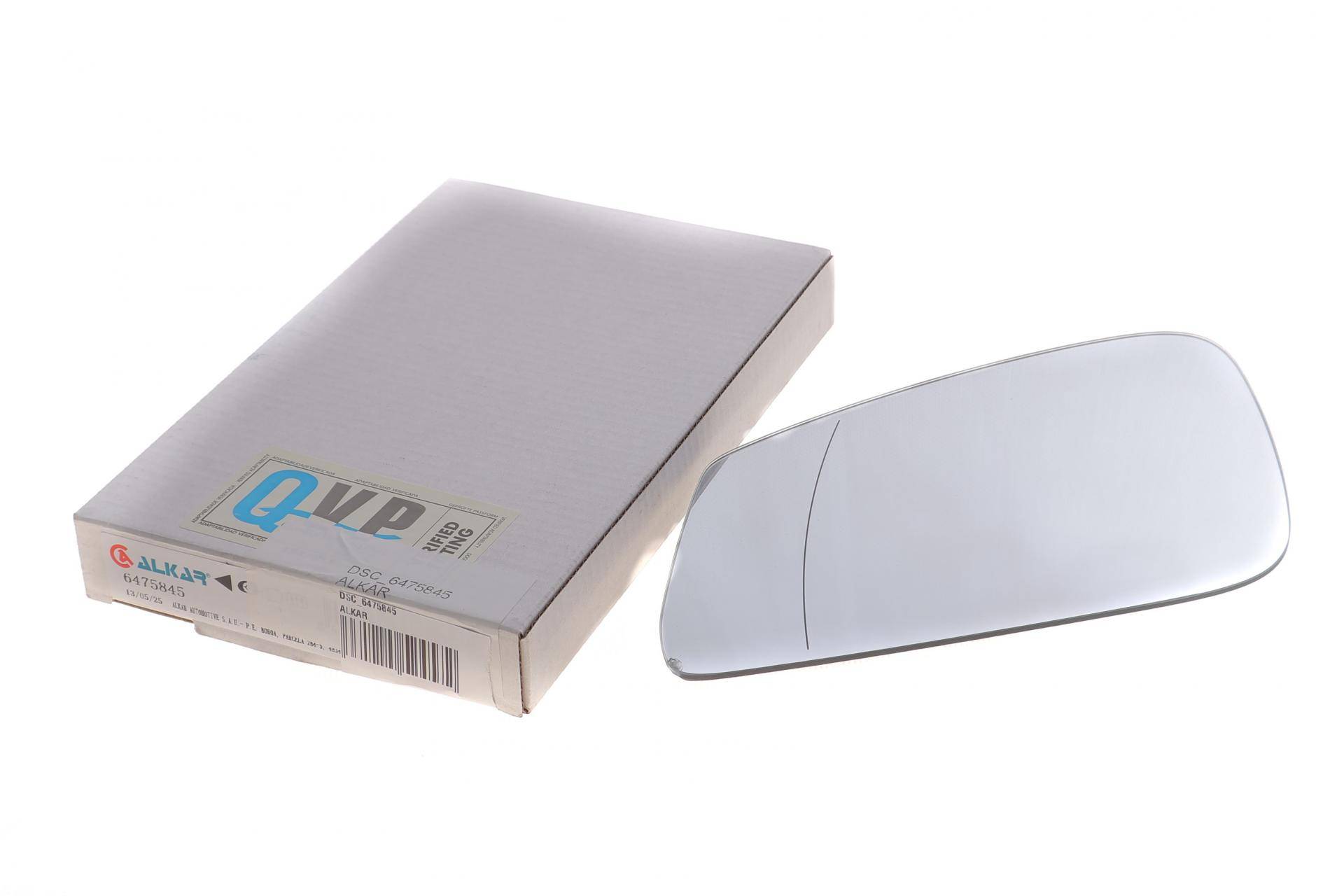 Скло дзеркала (з підігрівом) BMW 1 (F20/ F21)/ 3 (F30/ F31)/ 5 (F10/ F11) 09- (L)(незначний скол)