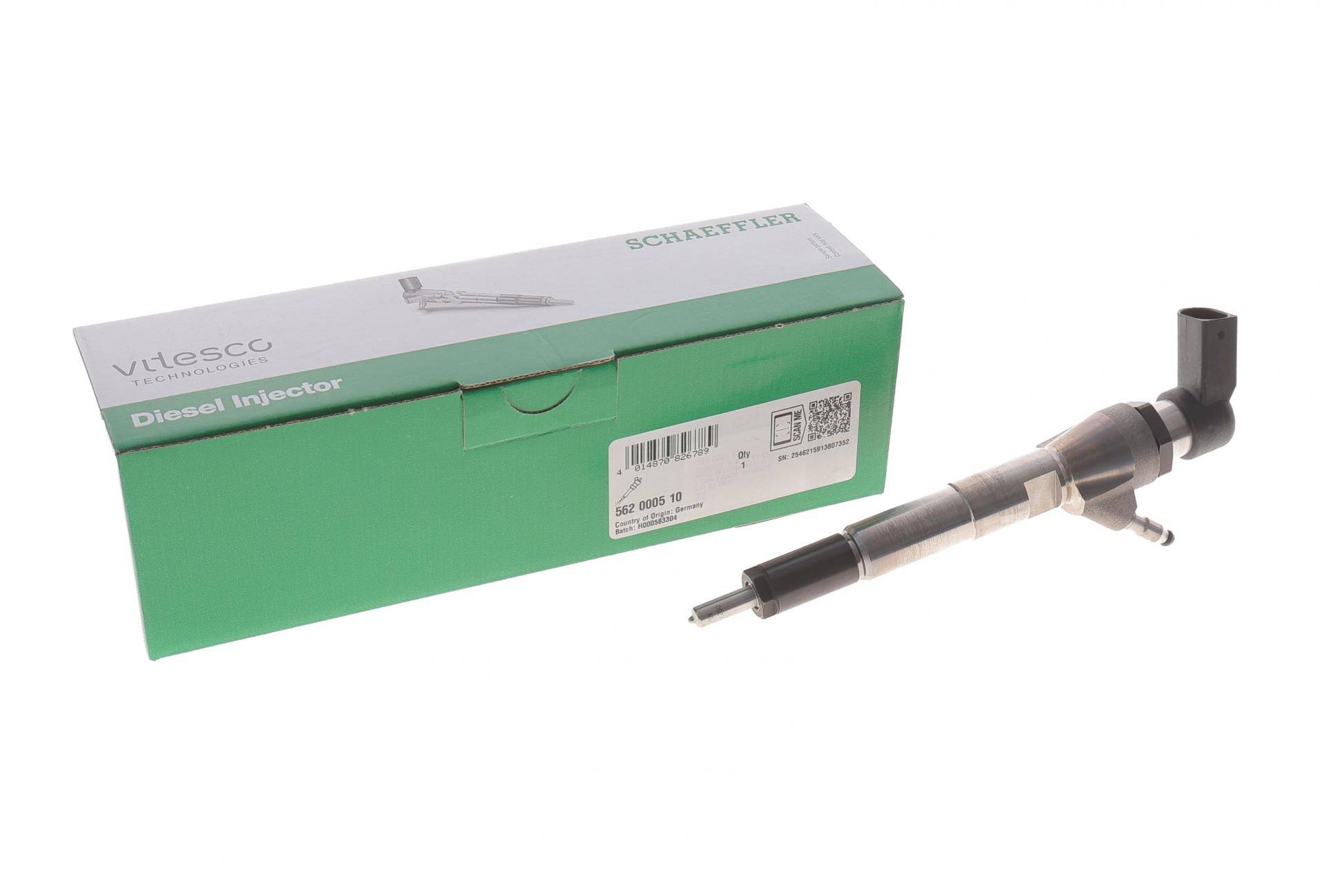 Форсунка паливна Renault Kangoo/Megane III 1.5dCi 09-, K9K/ MB Citan (W415) 1.5CDI 12-, (OM607)