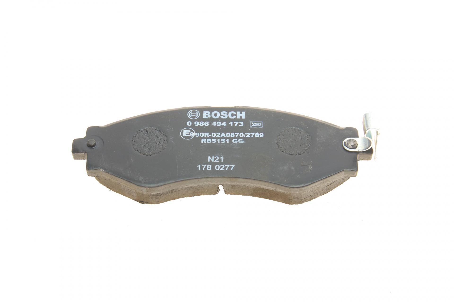 Колодки гальмівні (передні) Chevrolet Epica 2.0-2.5D 05-