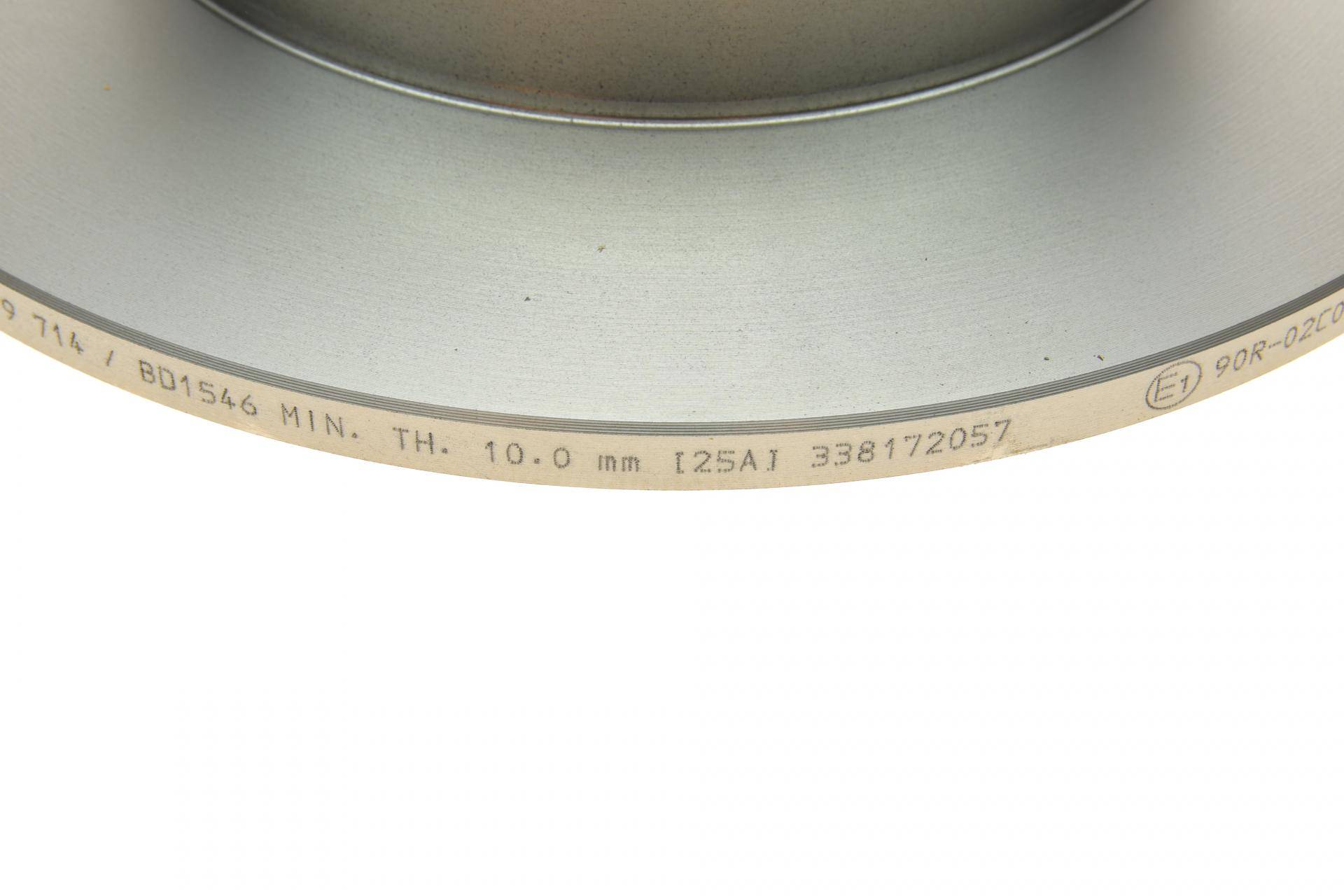 Диск гальмівний (задній) Renault Master III 10- (RWD) (305x12) (з покриттям)