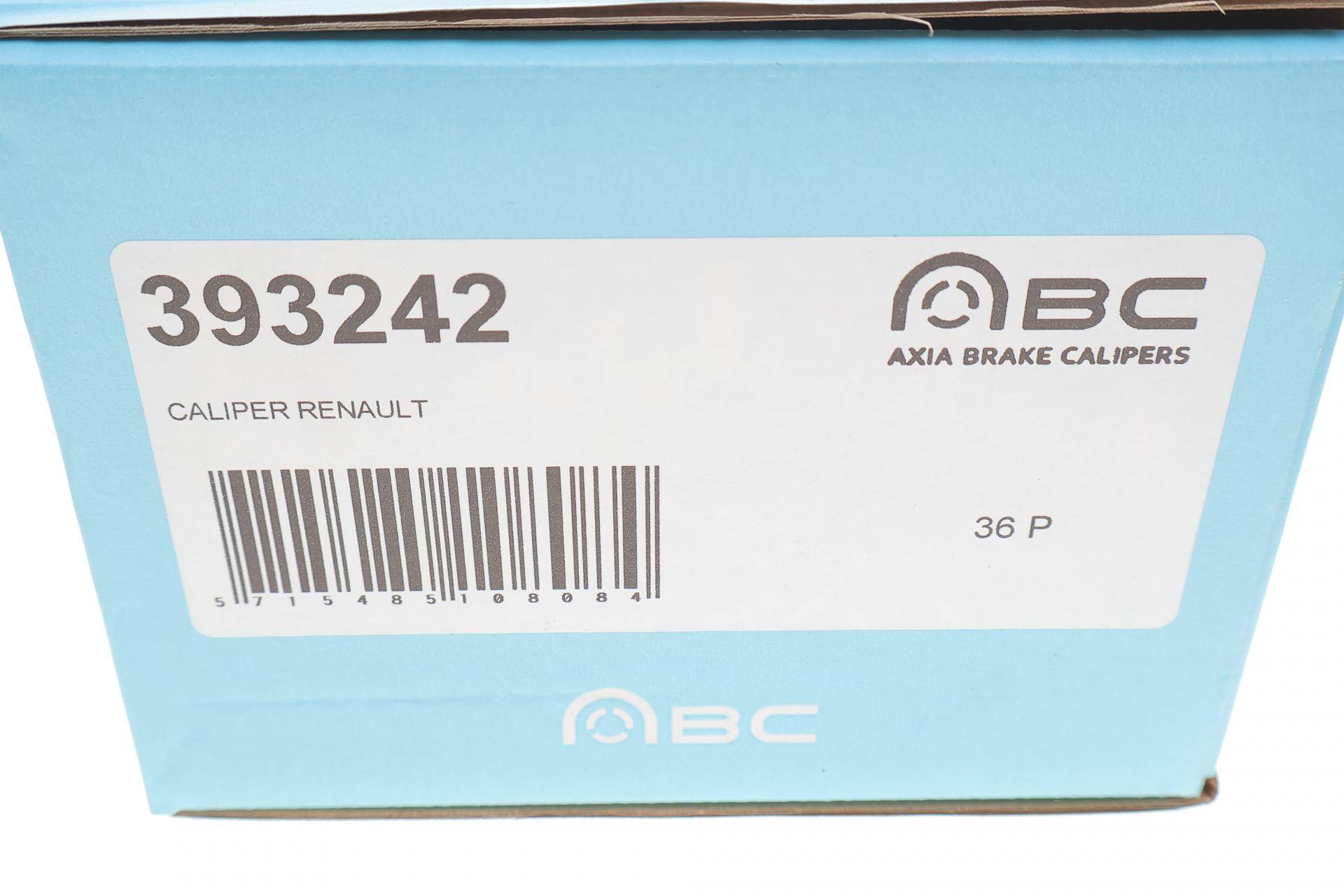 Супорт гальмівний (задній) (L) Renault Espace IV/Laguna II 01- (d=38mm) (Ate)