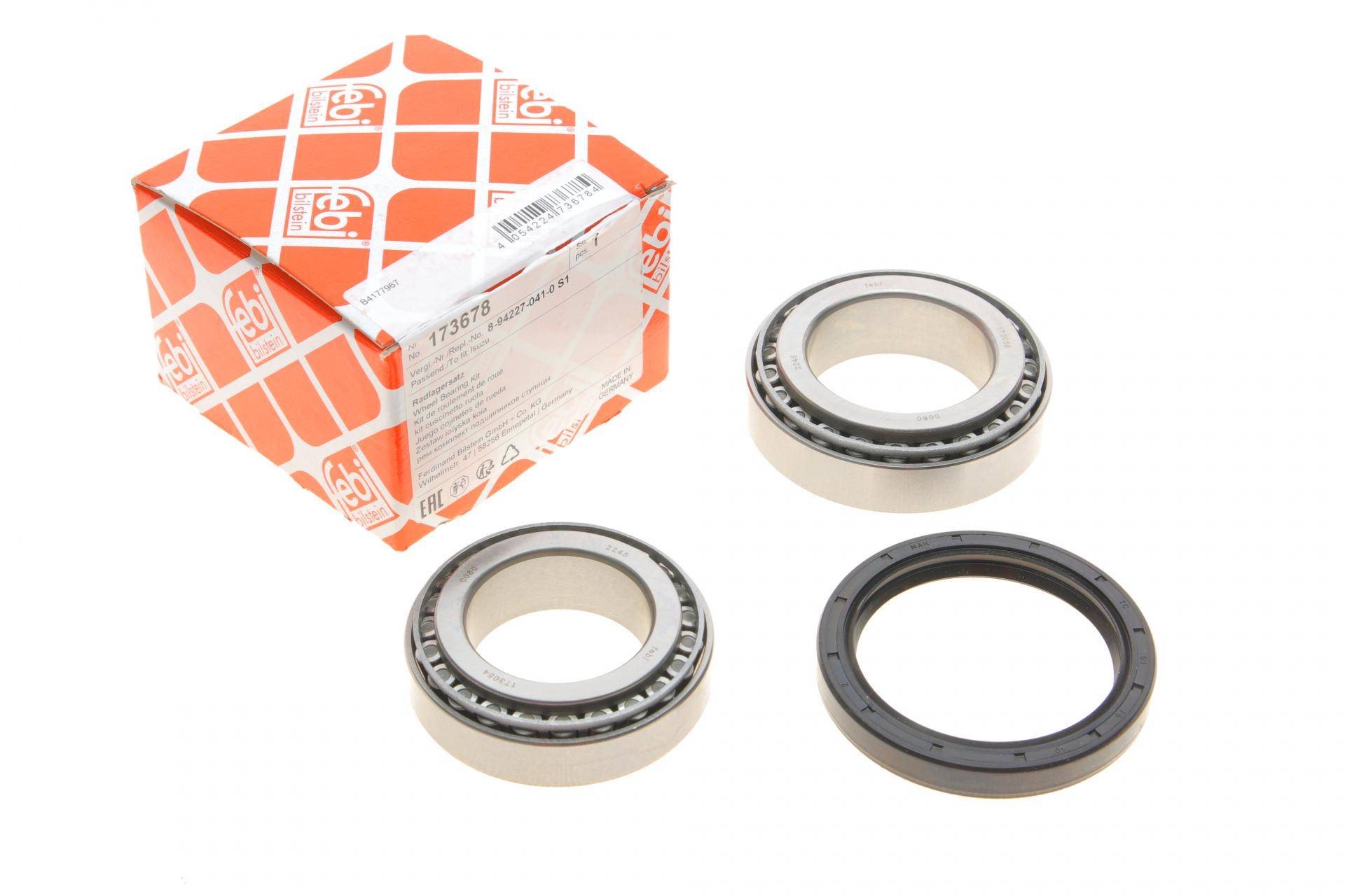 Подшипник маточини (передней) Isuzu D-Max 02-/Opel Frontra B 98-04 (к-кт)