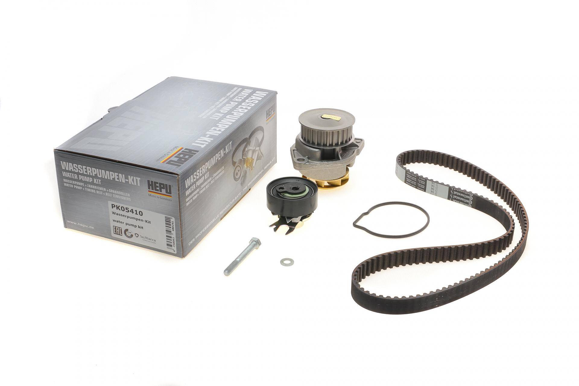 Комплект ГРМ + помпа VW Caddy II/Polo 1.0/1.4 95-04 (135x19)(помпа P541)