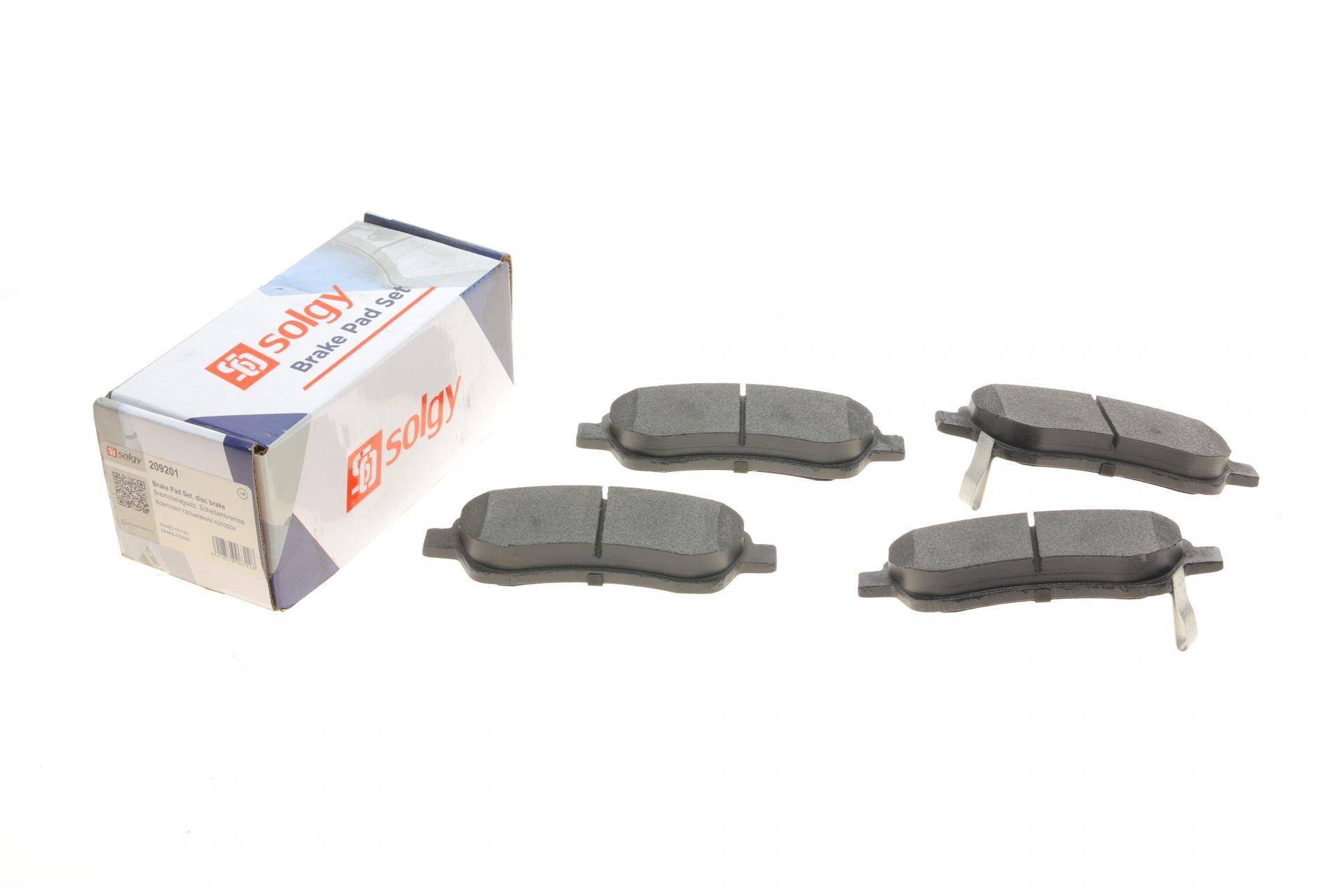 Колодки гальмівні (передні) Toyota Avensis 03-08/Corolla Verso 04-09