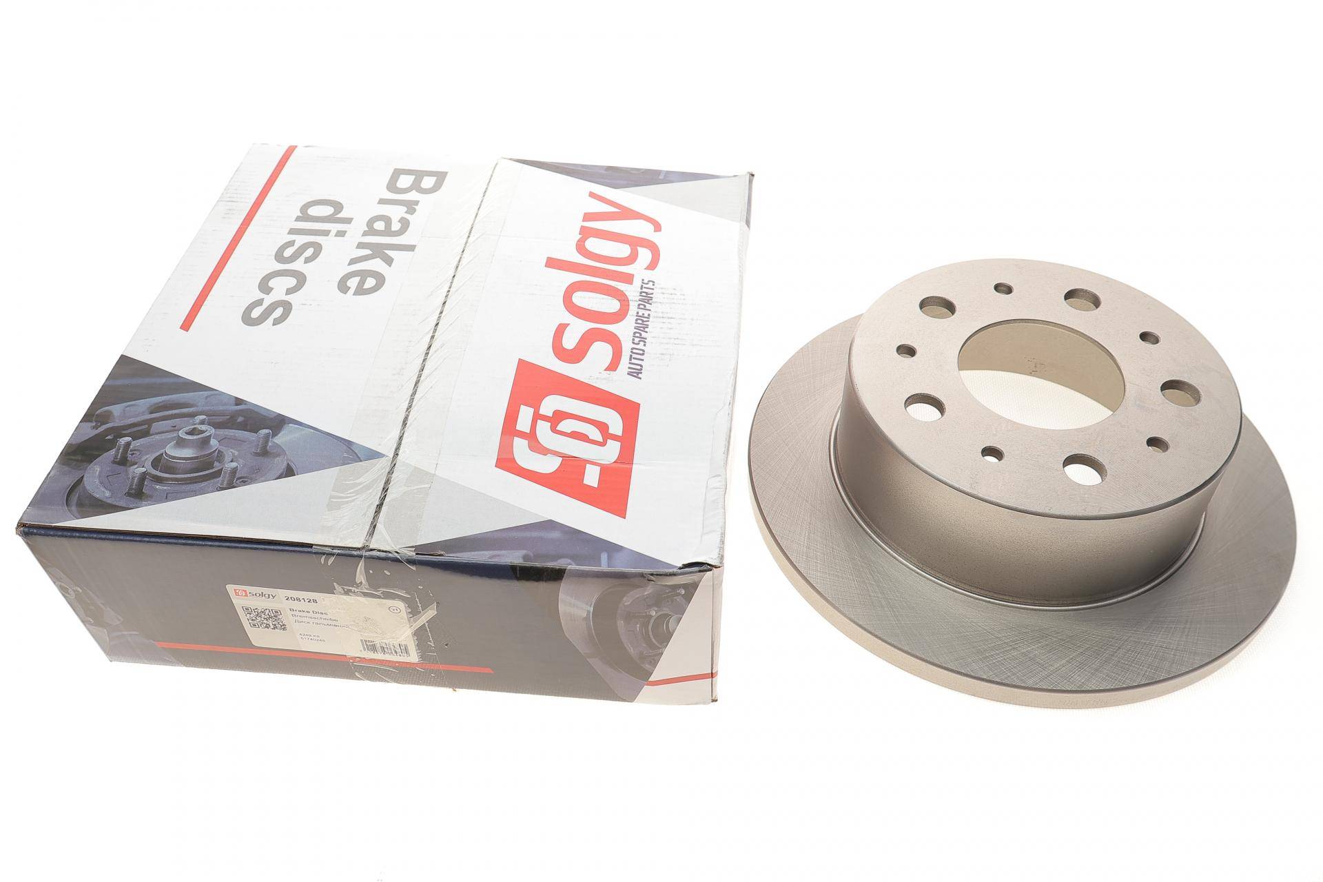 Диск гальмівний (задній) Citroen Jumper/Fiat Ducato/Peugeot Boxer 06- (280x16)