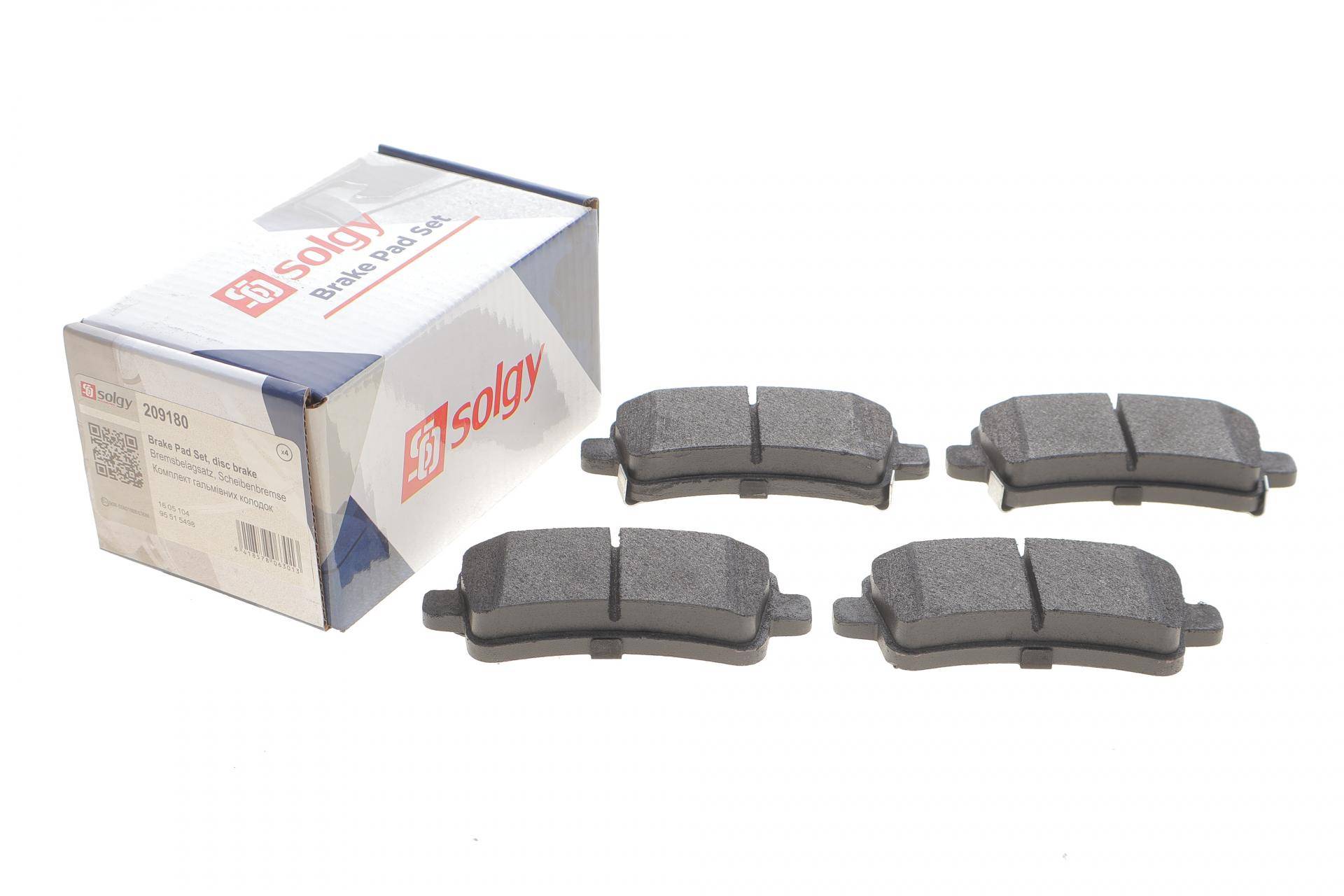 Колодки гальмівні (задні) Opel Insignia 08-17/Chevrolet Malibu/Bentley Flying Spur 12-/Saab 9-5 10-