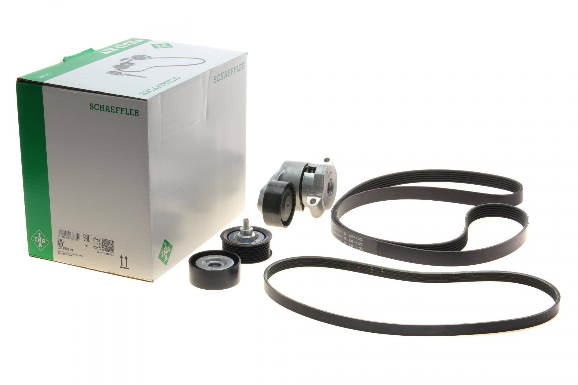 Комплект ременя генератора Citroen Jumper/Peugeot Boxer 2.2 HDi 06- (6PK1640/4EPK922)