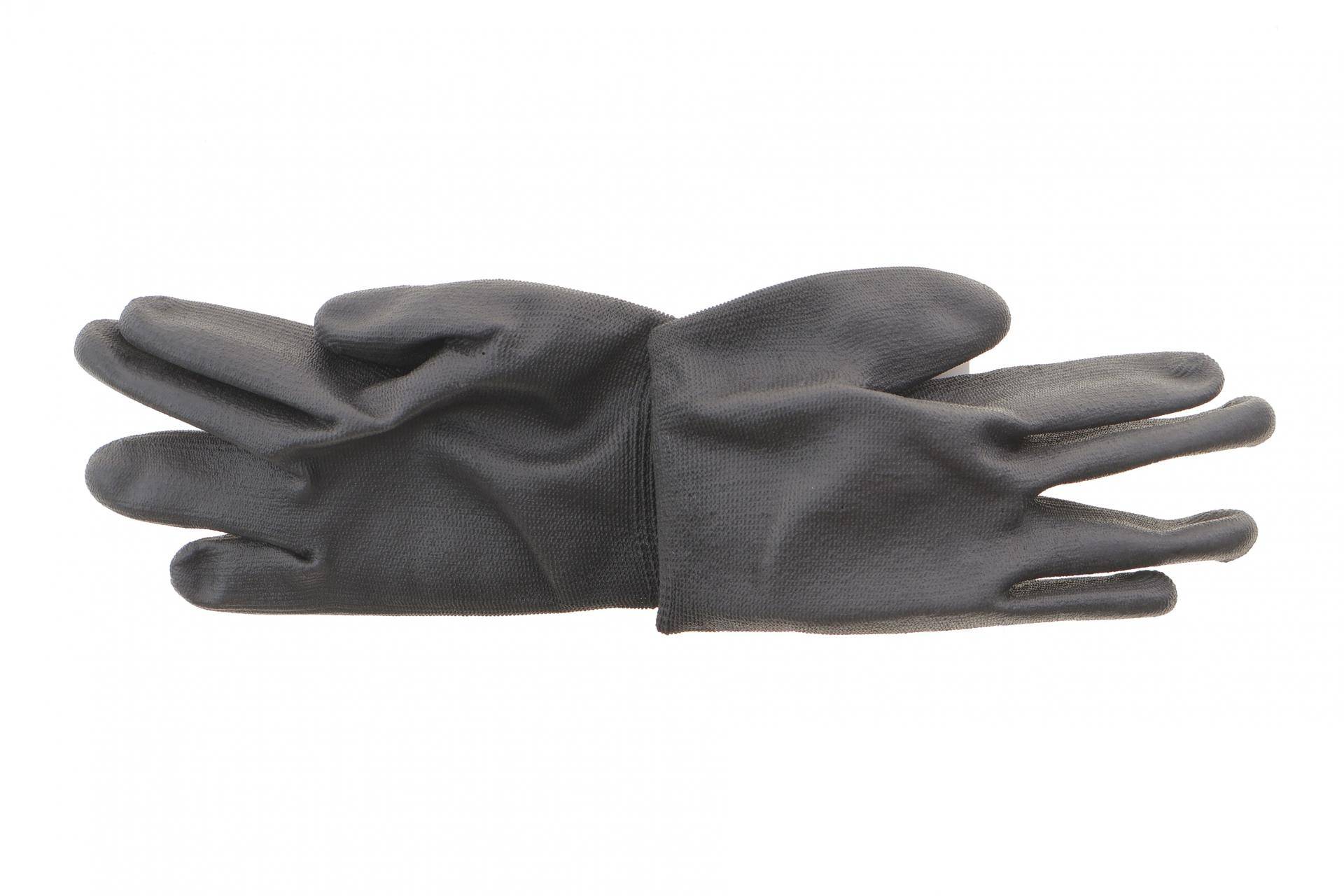 Рукавиці з поліуретановим покриттям (XS) Black PU RED LINE