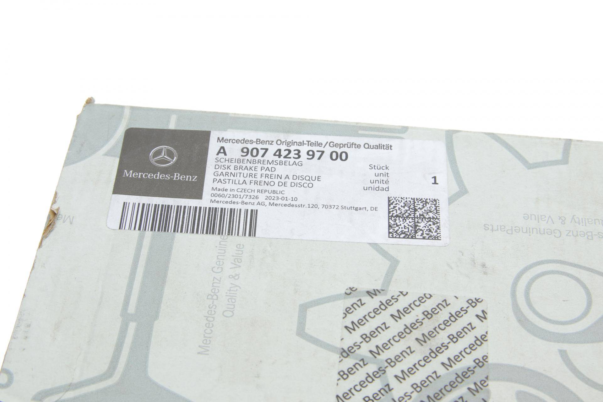 Колодки гальмівні (задні) MB Sprinter (907) 511-519 CDI 18-