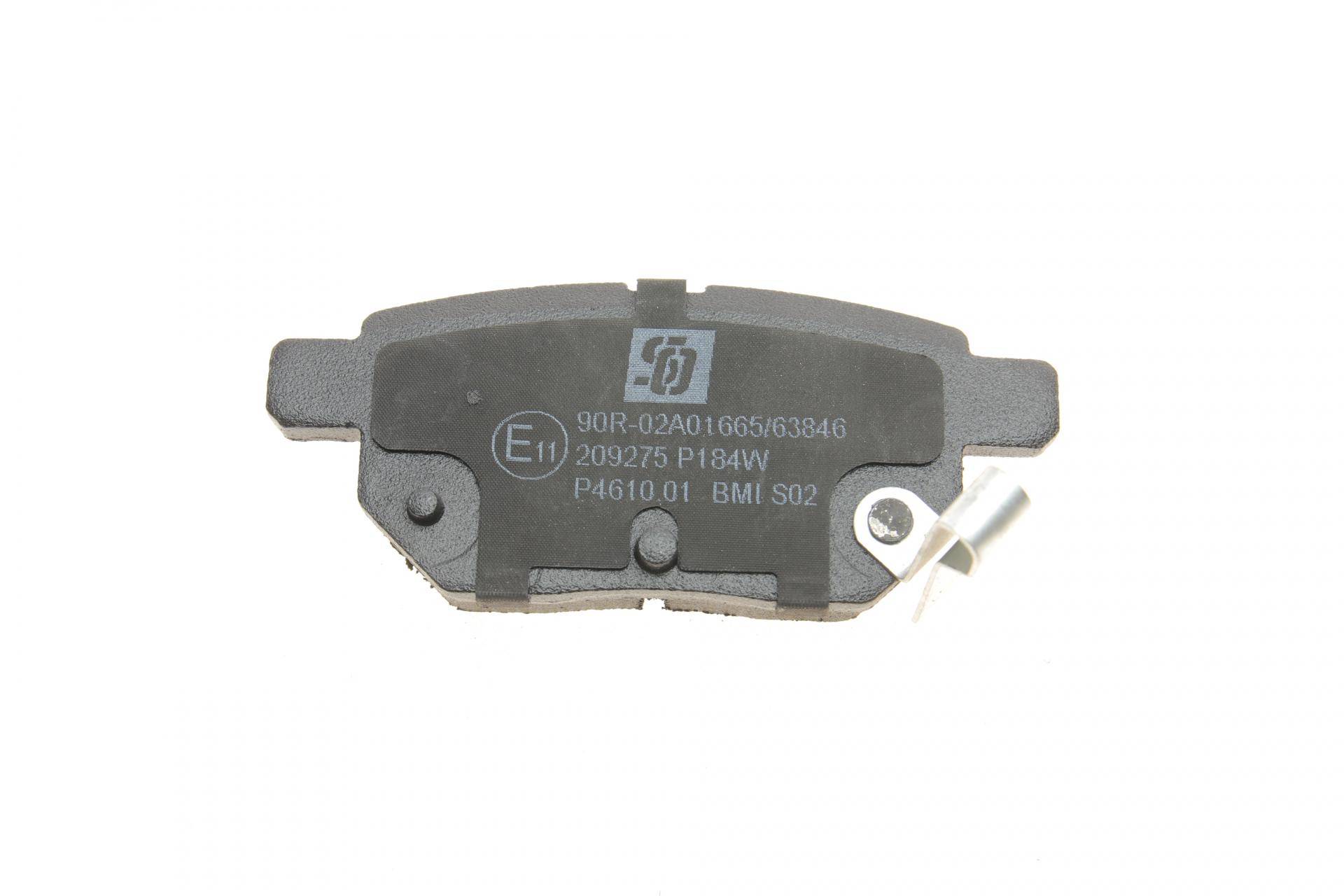 Колодки гальмівні (задні) Toyota Corolla/Auris 06-14/IQ/Urban Cruiser 09-15/Prius 12-/Yaris 05-