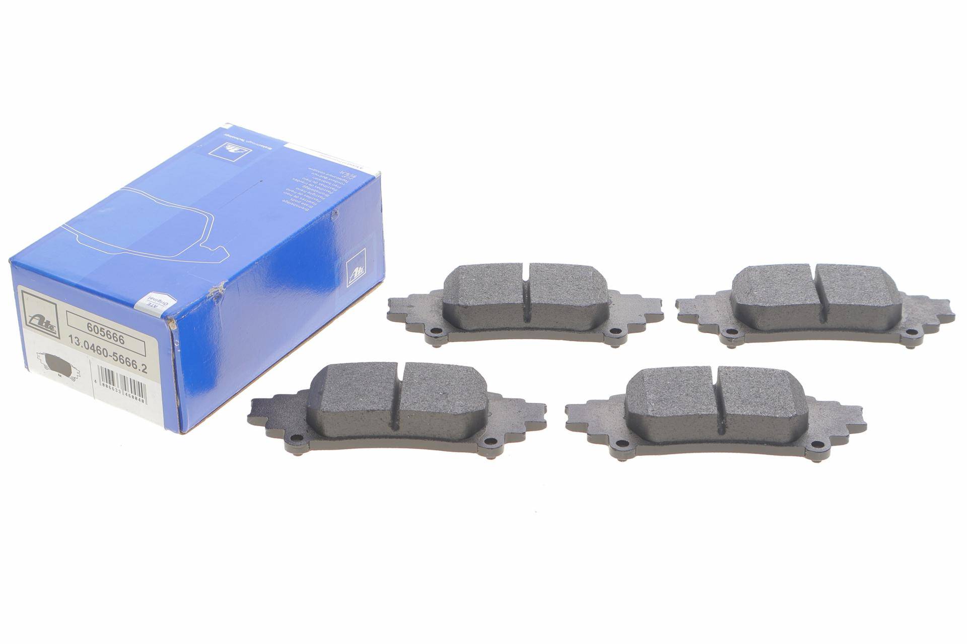 Колодки гальмівні (задні) Toyota Highlander 14-/Prius 08-/Lexus GS 12-/RC 14-/RX 08-15