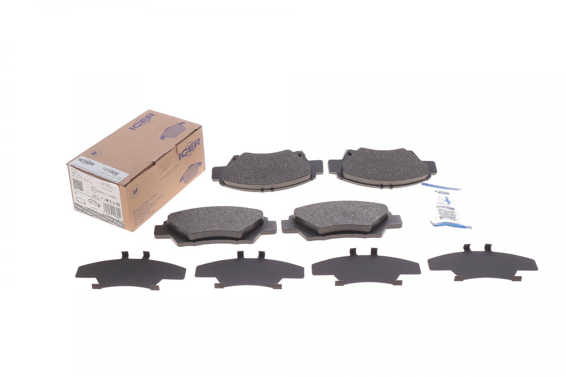 Колодки гальмівні (передні) Honda Jazz 01-/City/Freed 08-/Insight 09-