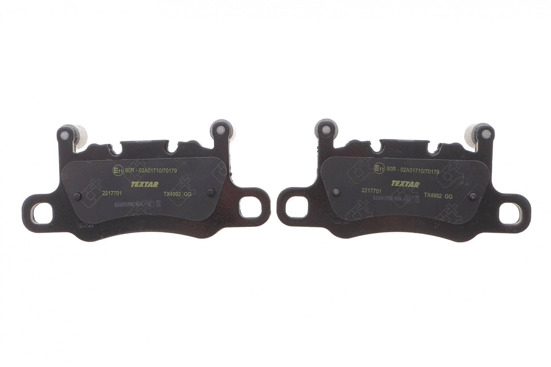 Колодки гальмівні (задні) Porsche Panamera 16-/Taycan 19- (BREMBO) Q+