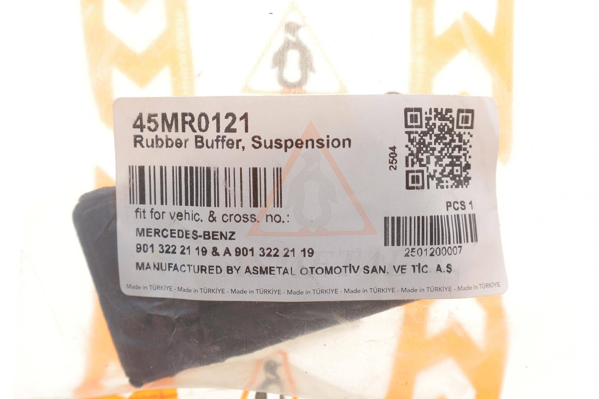 Подушка ресори (передня/нижня) MB Sprinter 96- (пластик) (L)