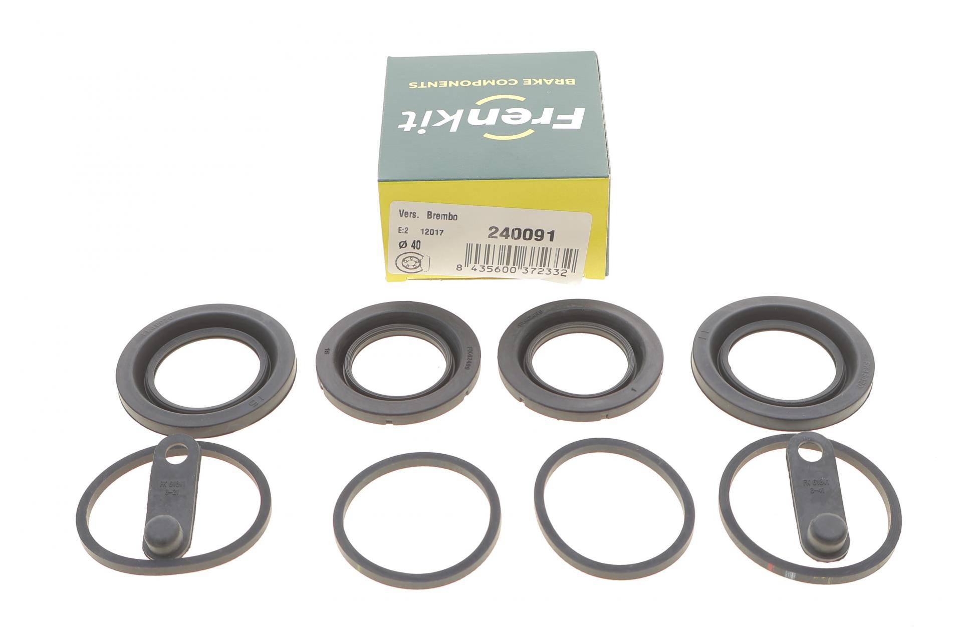 Ремкомплект супорта (переднього) MB E-class/M-class/Opel Astra 09- (d=40/44mm) (Brembo/AP Lockheed)