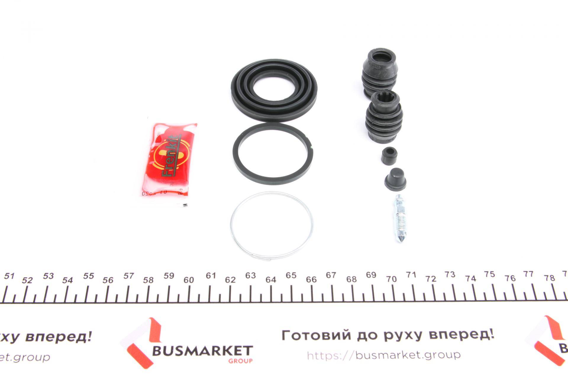 Ремкомплект супорта (заднього) Subaru Forester/Legacy 97- (d=38mm) (+поршень) (Akebono)