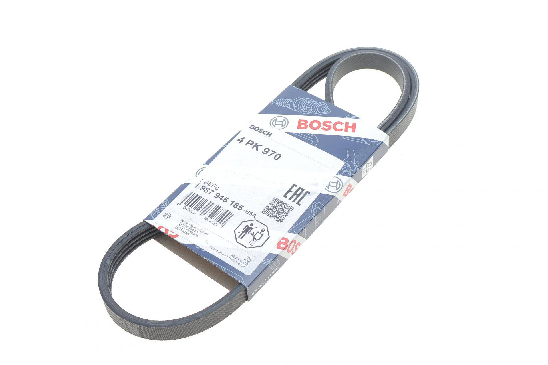 Ремінь генератора BMW 3 (E46)/5 (G30/F90)/7 (G11/G12)/X3 (G01/F97)/X5 (G05) 00-05 (4PK970)