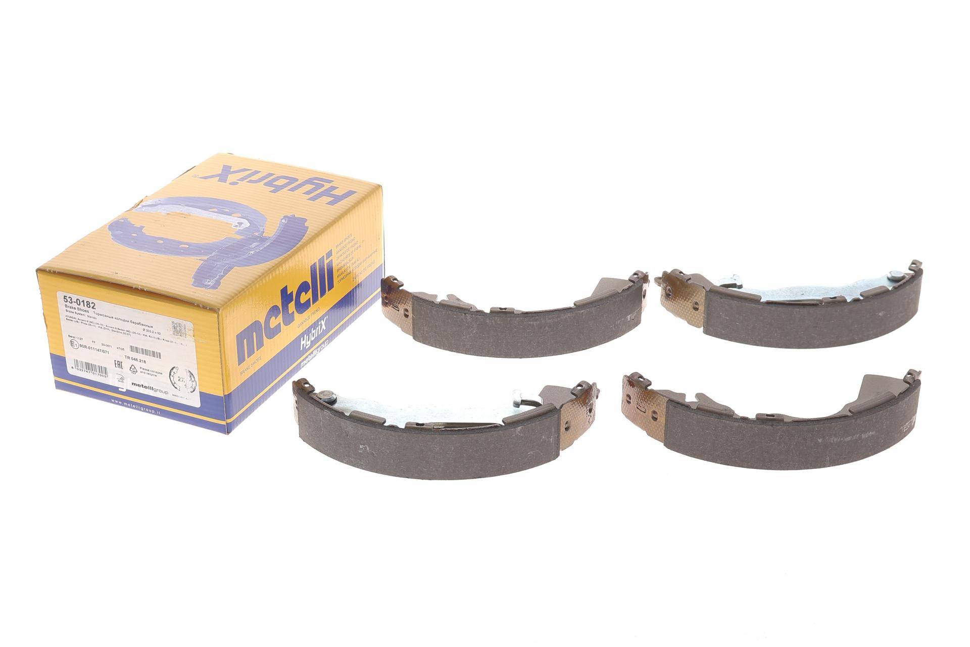 Колодки гальмівні (задні) Hyundai Accent III 05-10/Rio II 05- (барабанні) (203,2x32)