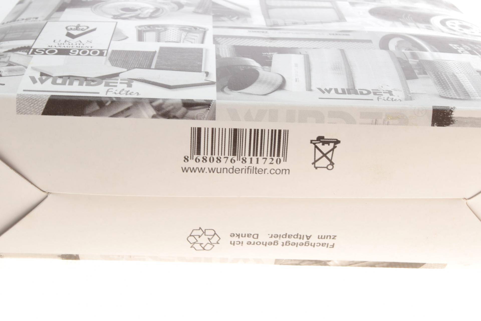 Фільтр повітряний Opel Kadett 1.7 D -91