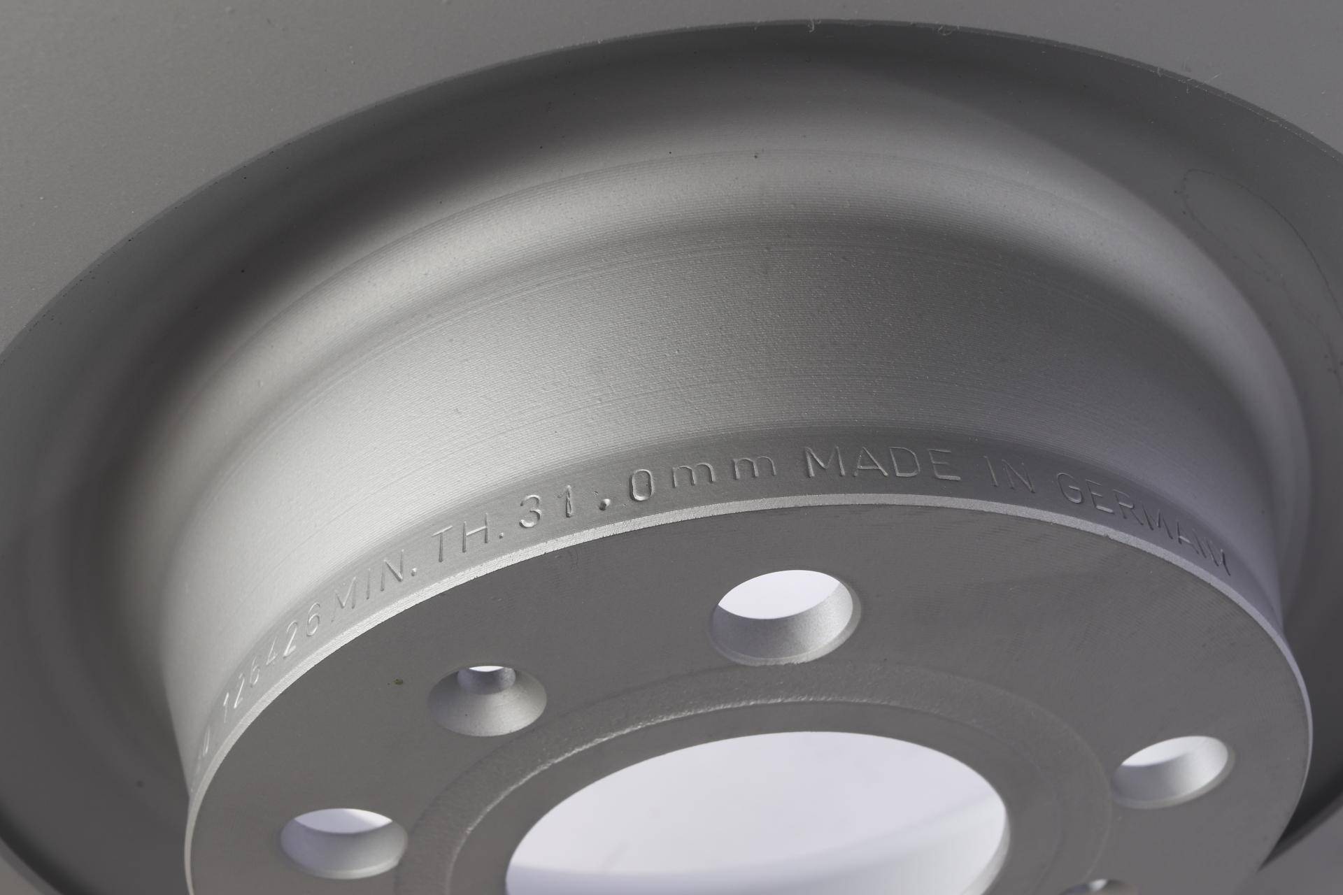 Диск гальмівний (передній) Audi A6/A8/VW Phaeton 04-16 (360x34) (з покриттям) (вент.)