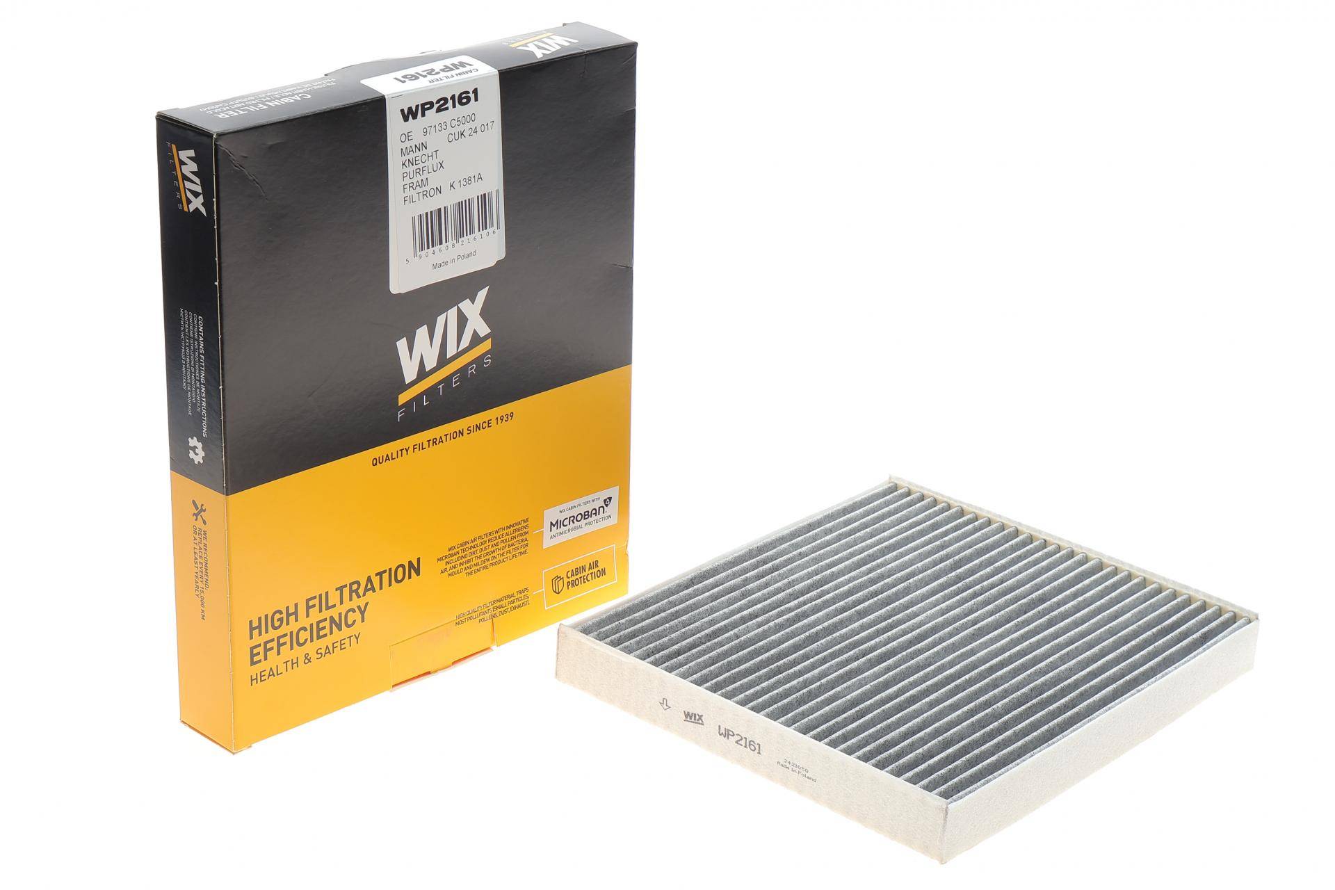 Фільтр салону Kia Sorento 14-/Toyota C-HR 16- (вугільний)