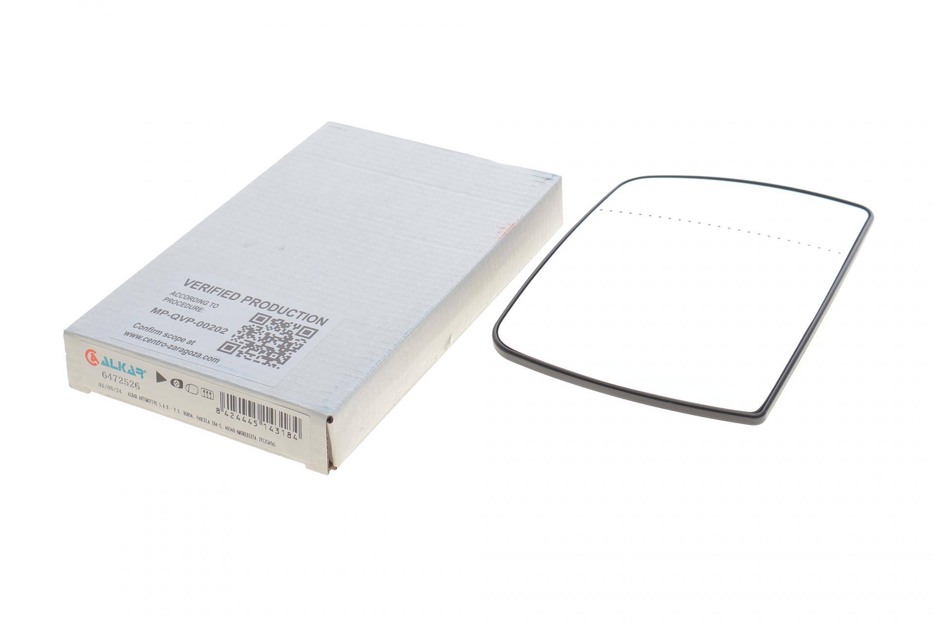 Скло дзеркала (з підігрівом) BMW X3 (E83) 03-11 (R)