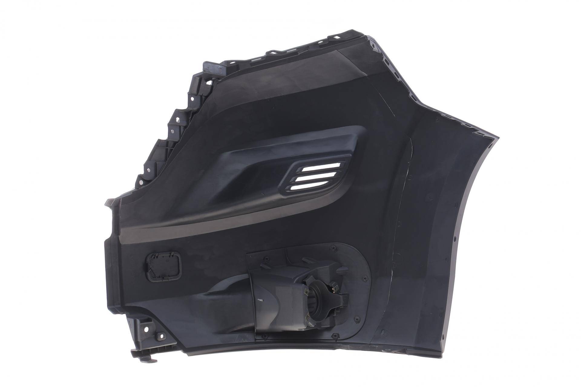 Кут бампера (переднього) Citroen Jumper/ Fiat Ducato/ Peugeot Boxer 14- (R) (чорний)