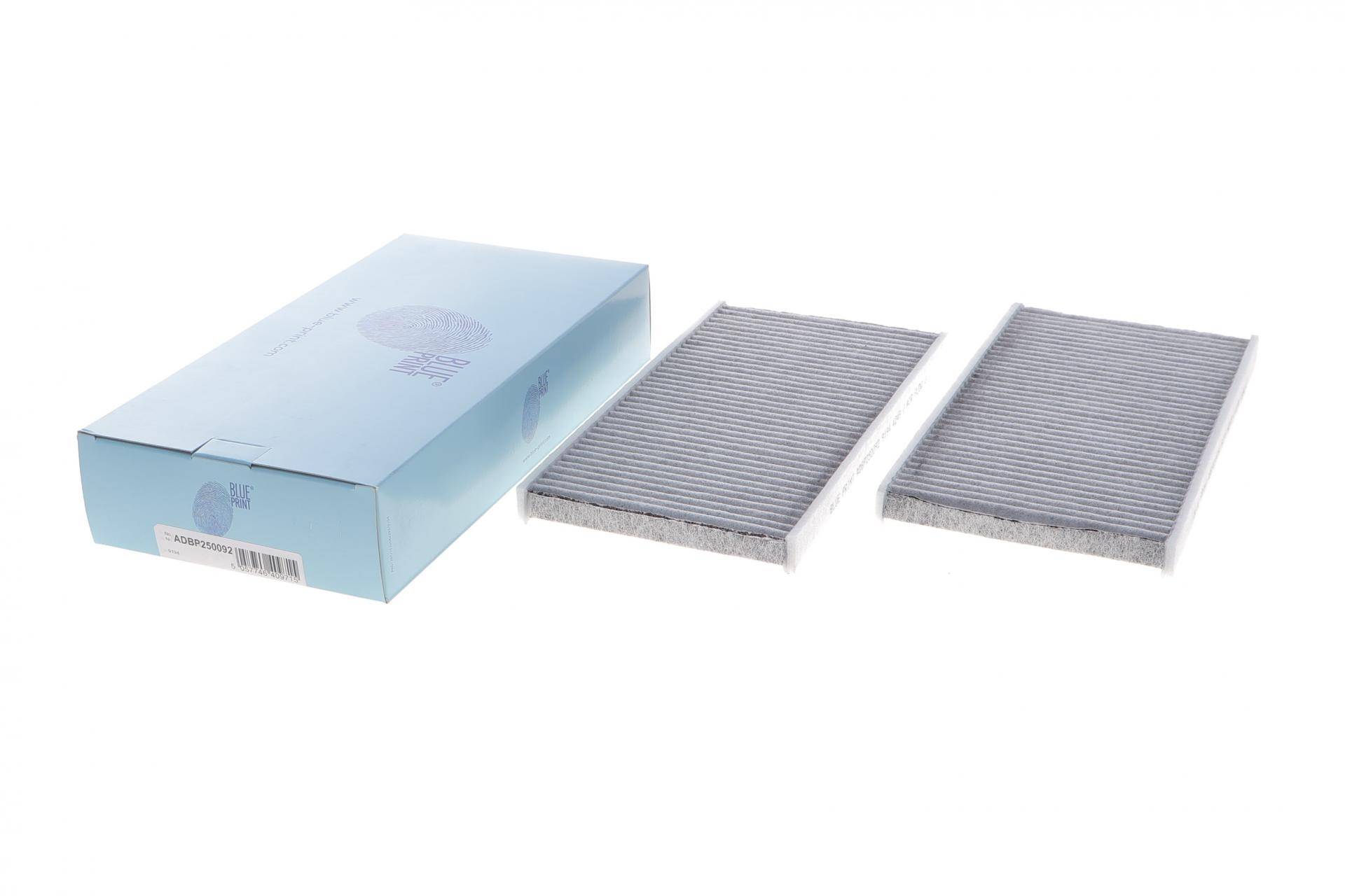 Фільтр салону (к-кт 2шт) Subaru Solterra EV 22-/Toyota bZ4X EV 21- (вугільний)