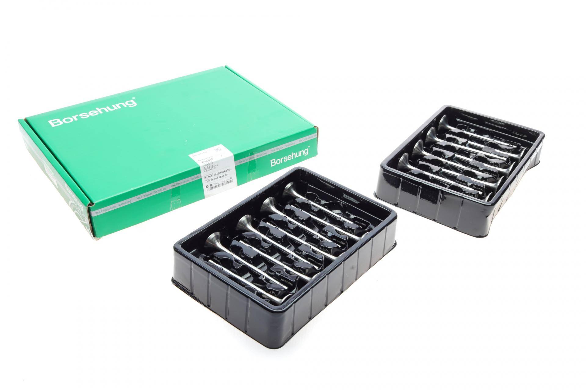 Клапан (впуск/випуск) Audi A4/A6/VW Golf V/VII 1.8TSI-4.2FSI 02- (к-кт) (OE VAG)