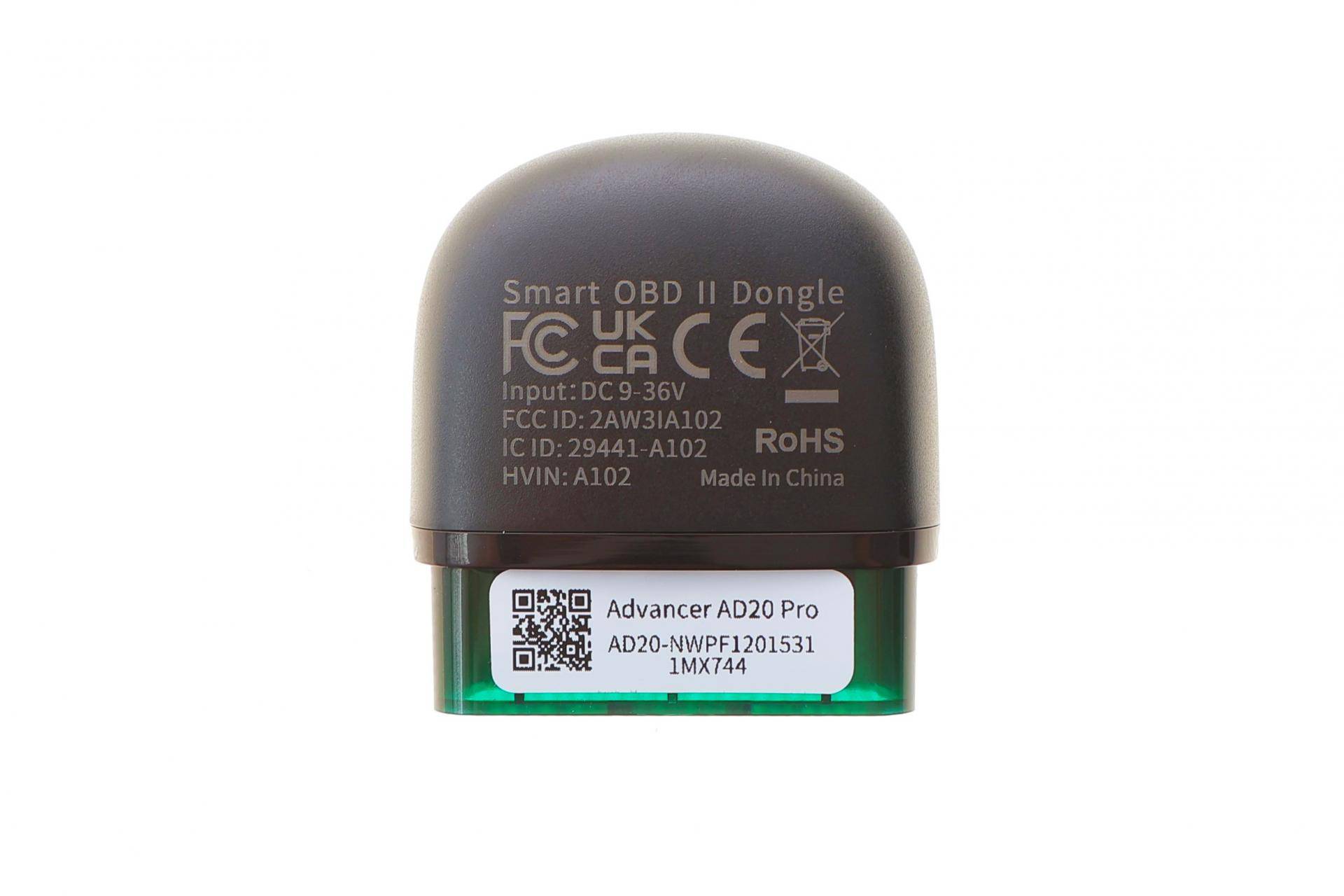 Сканер для автодіагностики Advancer AD20 Pro