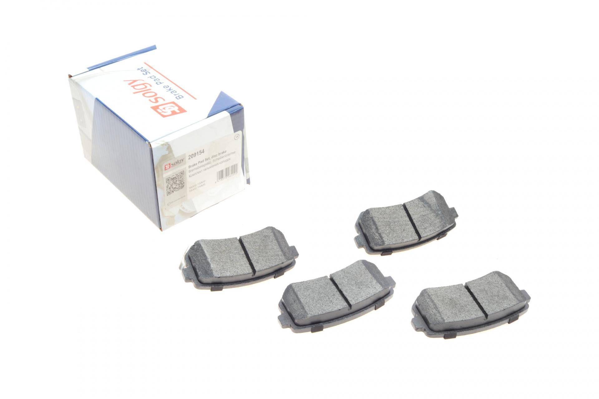 Колодки гальмівні (задні) Hyundai Accent/I20/I30/Ix35/Sonata/Kia Ceed/Rio/Sportage 1.2-3.3 05-