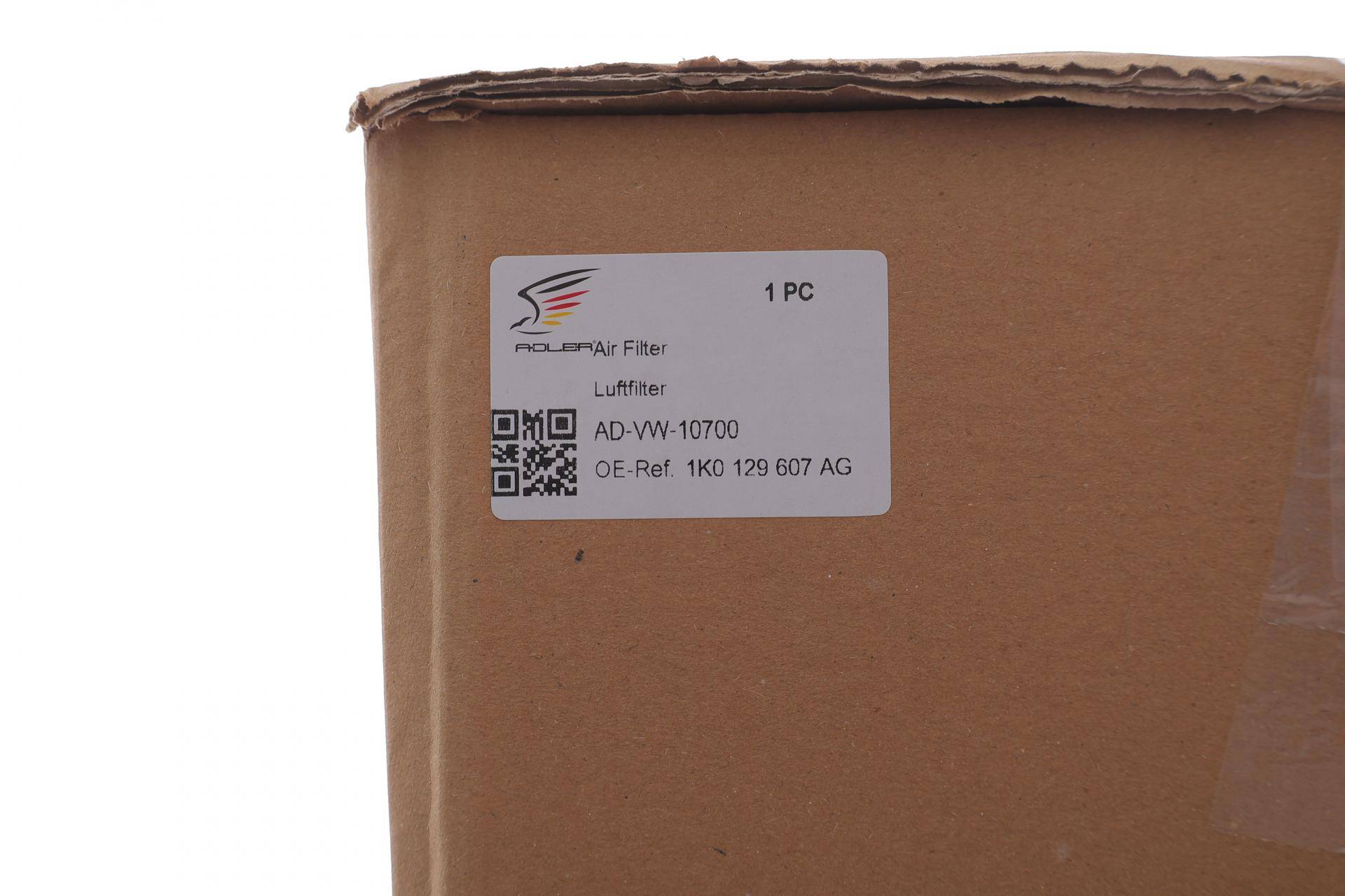 Корпус повітряного фільтра VW Golf 2.0TFSI/TDI/GTI 04-13/Passat 1.8/2.0TSI 07-15 (OE VAG)