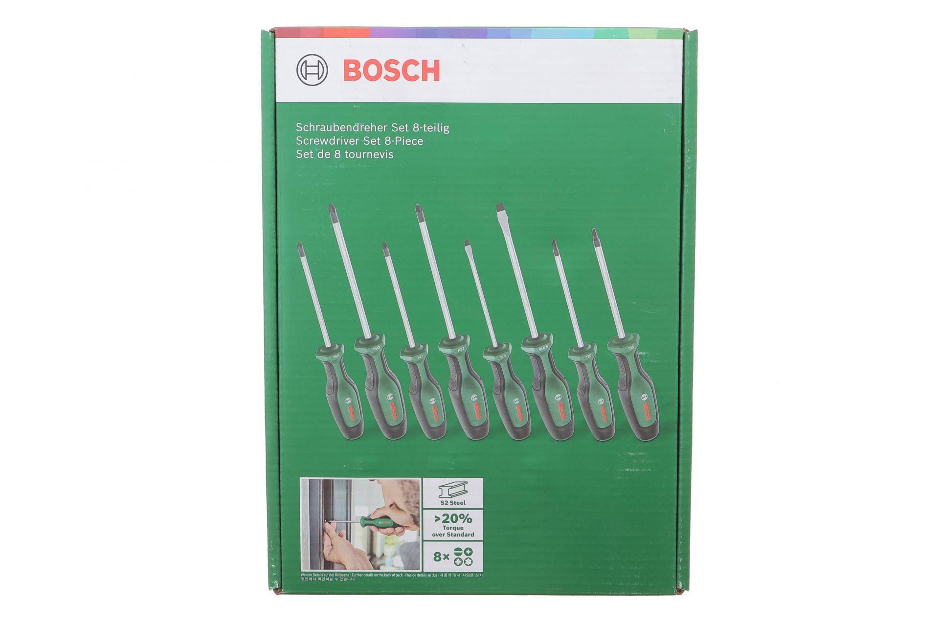 Набір викруток Torx/PH/PZ/SL 8 од.