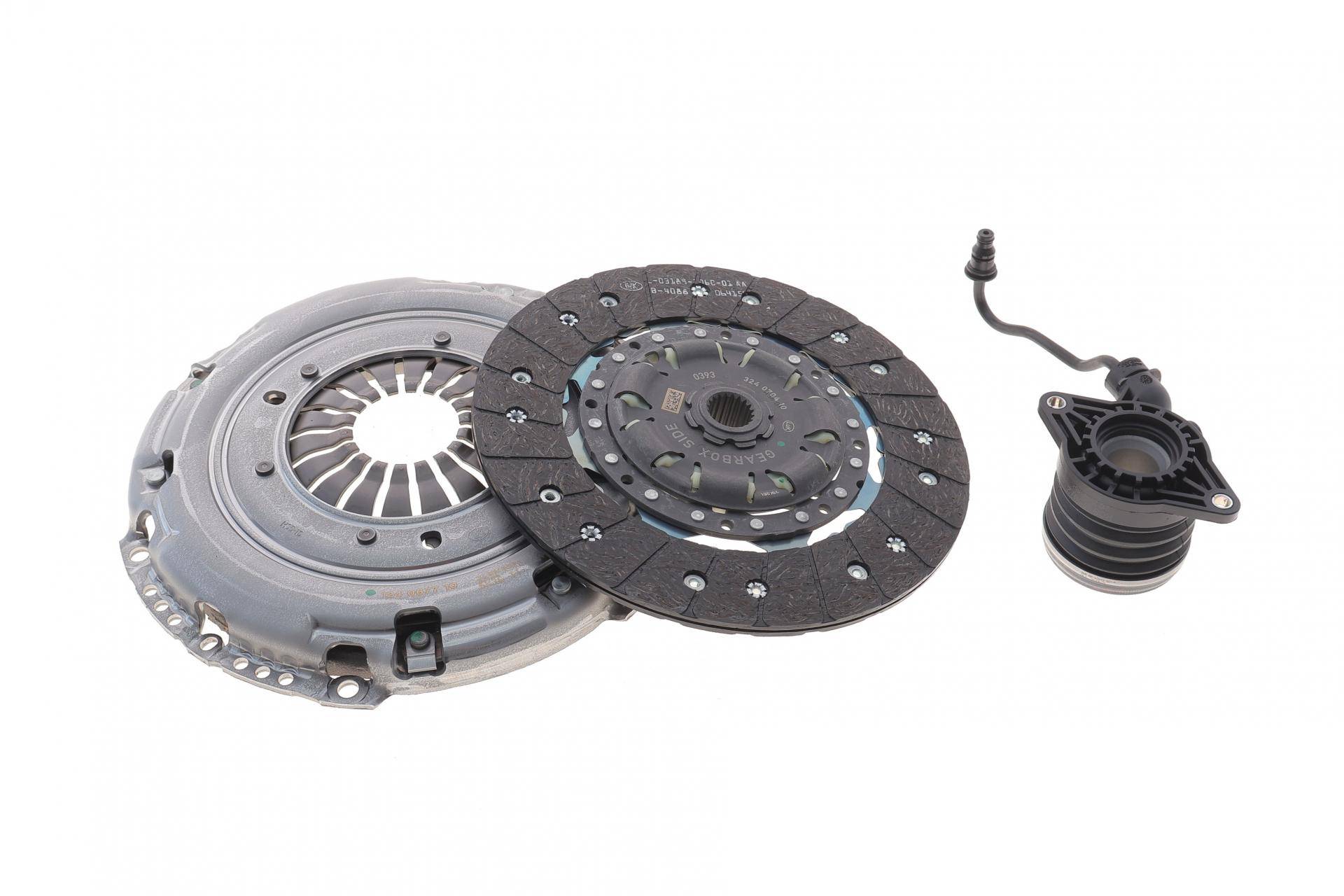 Комплект зчеплення Fiat Doblo 1.6D/2.0D Multijet 10- (d=240mm) (+вижимний)